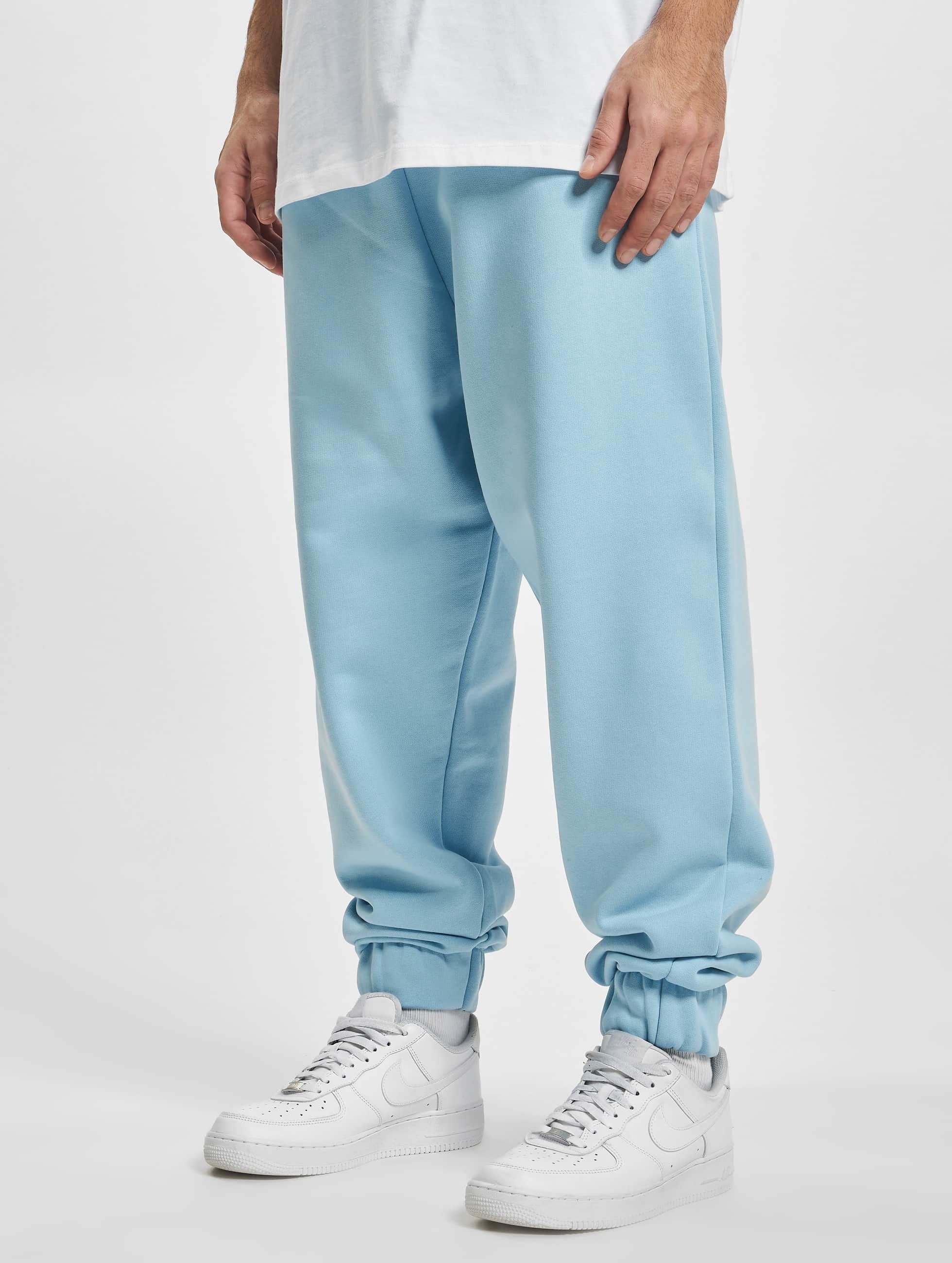 Sweatpants CLASSICS URBAN DEF light Herren Stoffhose (1-tlg) blue