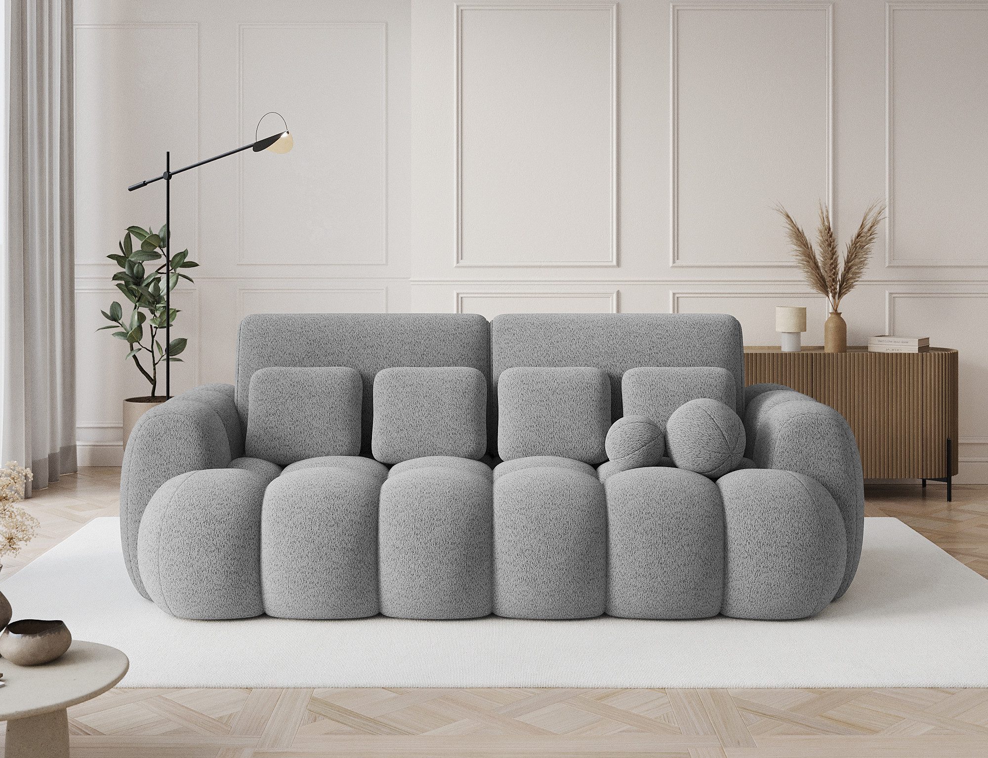 yourhouse24 3-Sitzer Sofa Cotonn mit Schlaffunktion günstig online kaufen