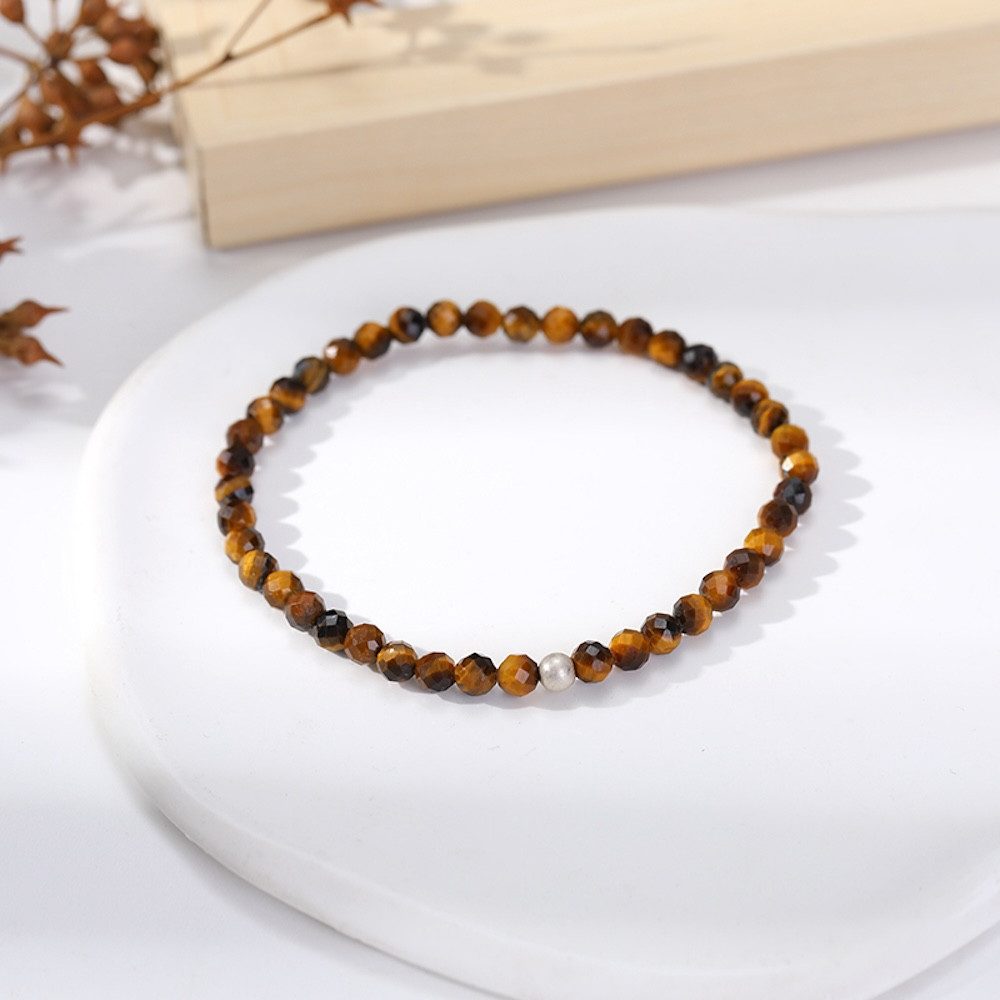 Kim Johanson Armband Naturstein Perlenarmband (1-tlg), mit 925 Sterling Sil günstig online kaufen