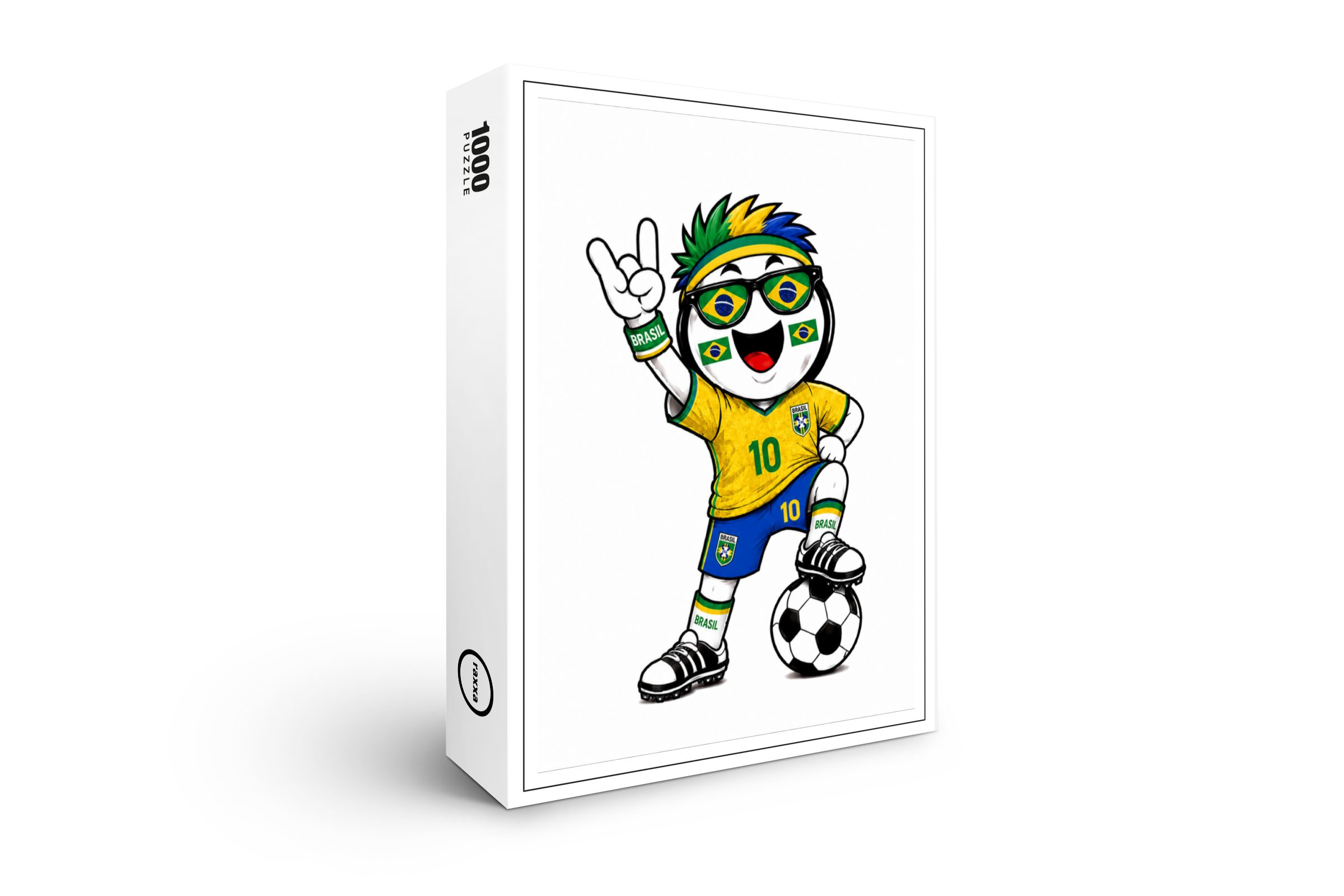 raxxa Puzzle "WM 2026 - Brasilien", FSC®, 1000 Puzzleteile