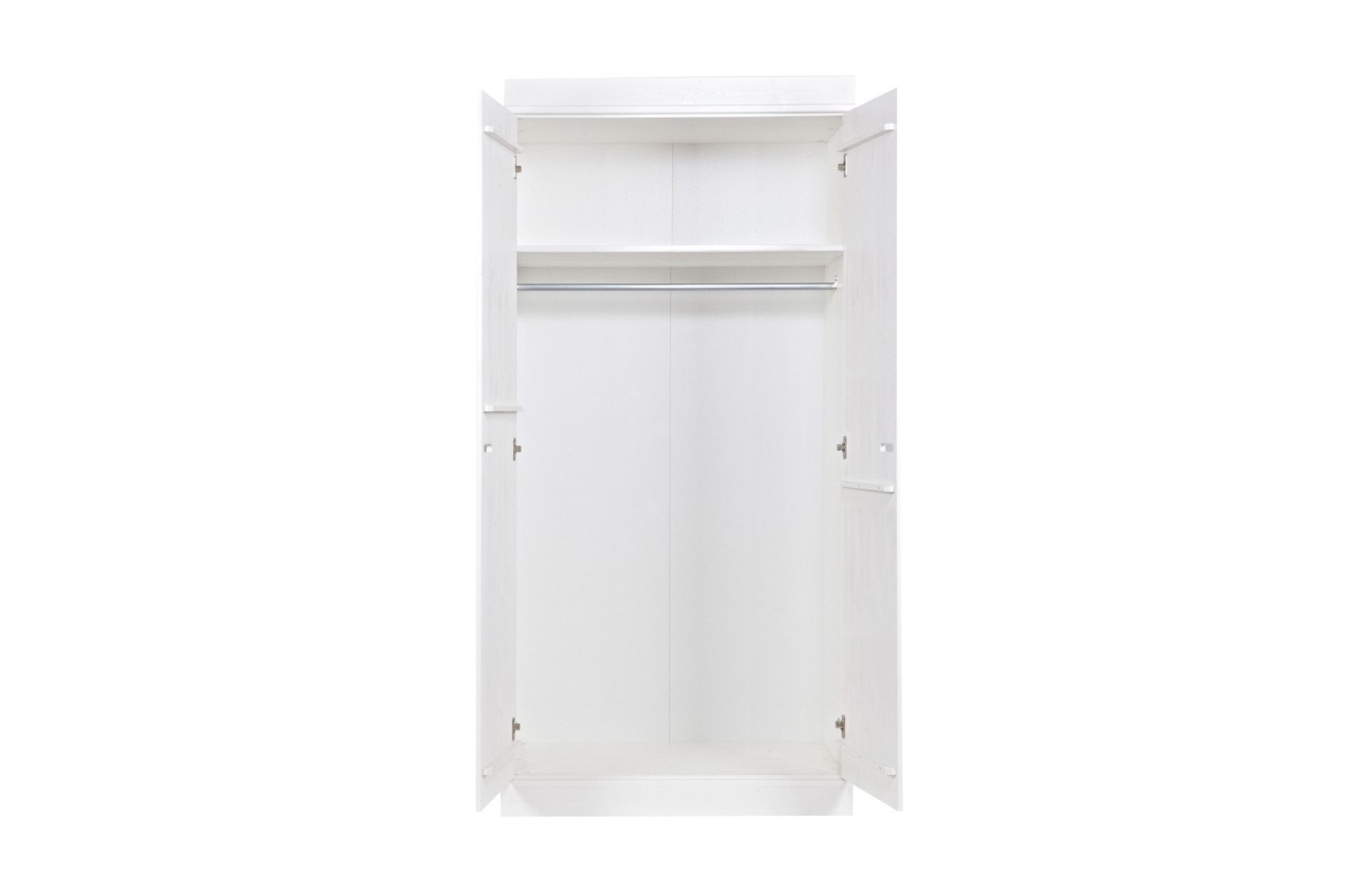 WOOOD Kleiderschrank Connect, Weiß