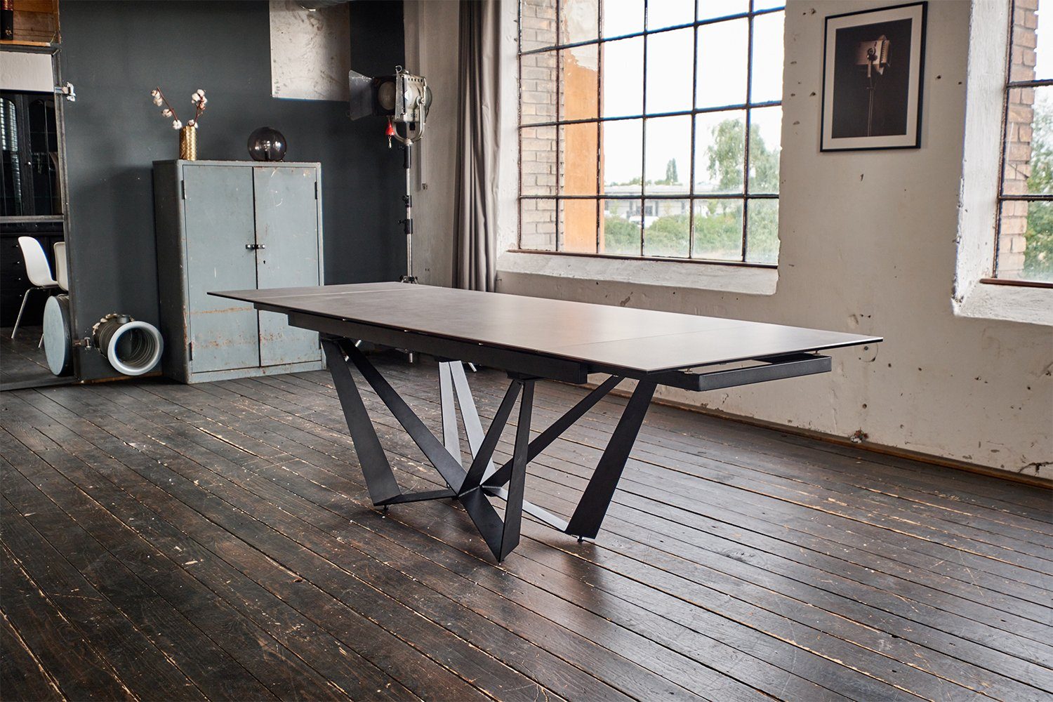 KAWOLA Esstisch ISTAR, Ausziehtisch Keramik 180/260 x 90 cm