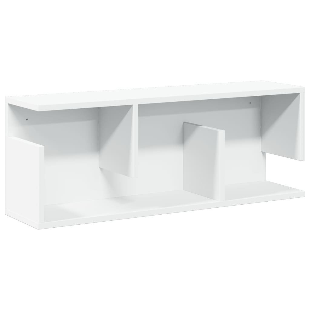vidaXL Regal Wandschrank 80x20x30 cm Weiß günstig online kaufen