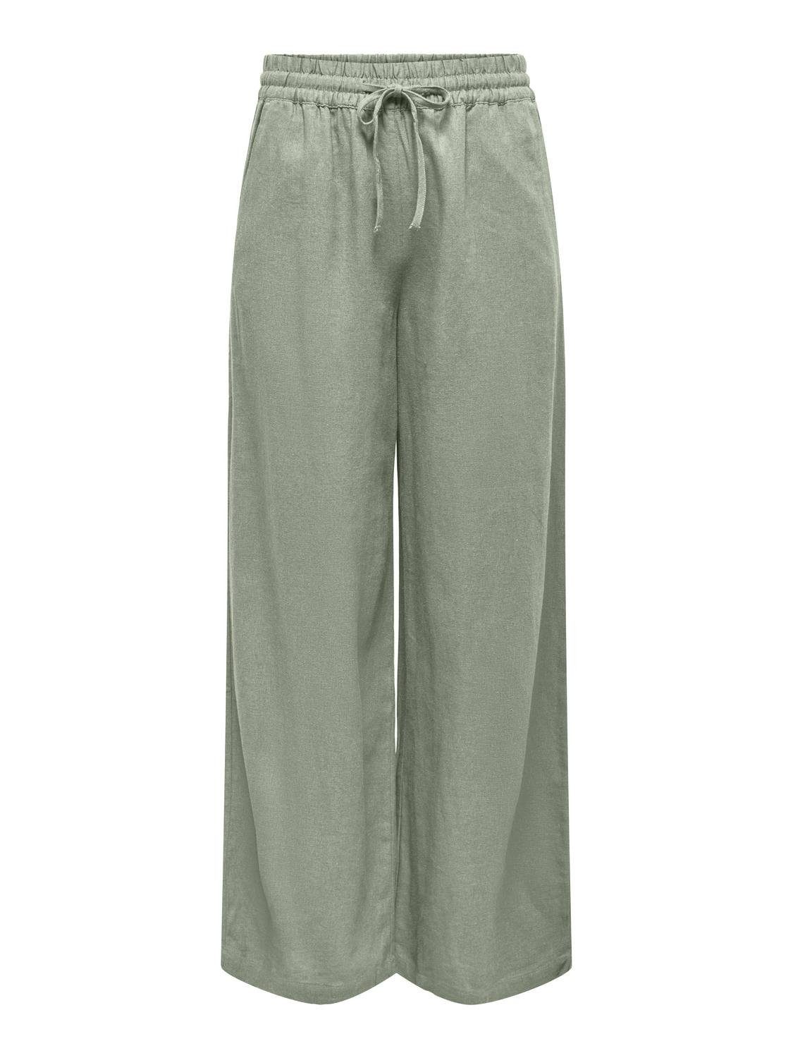 JACQUELINE de YONG Stoffhose hohe Taille günstig online kaufen