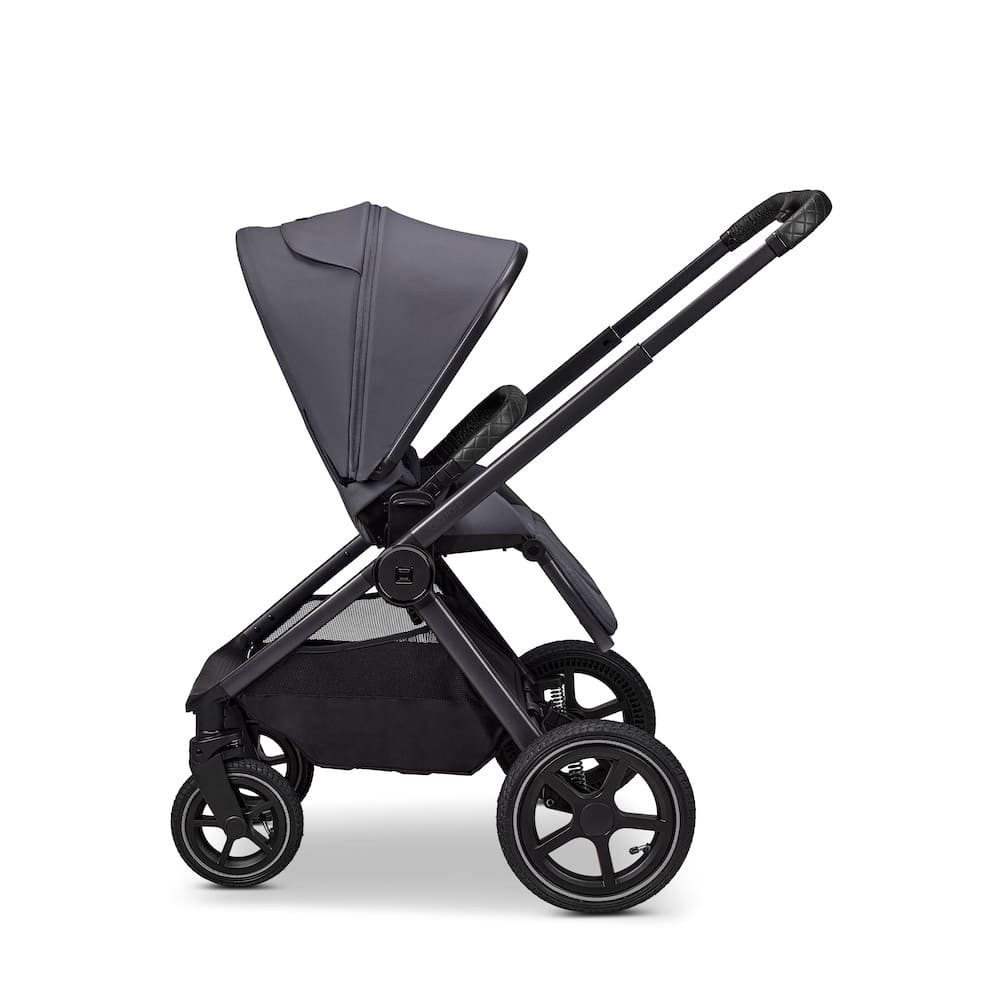 Moon Kombi-Kinderwagen Gio Fold Air Kombikinderwagen, Gestell und Babywanne mit einem Handgriff zusammenfaltbar
