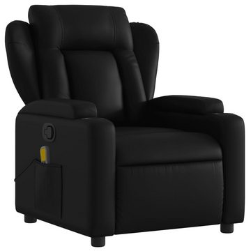 vidaXL Sessel Massagesessel Schwarz Kunstleder (1-St)