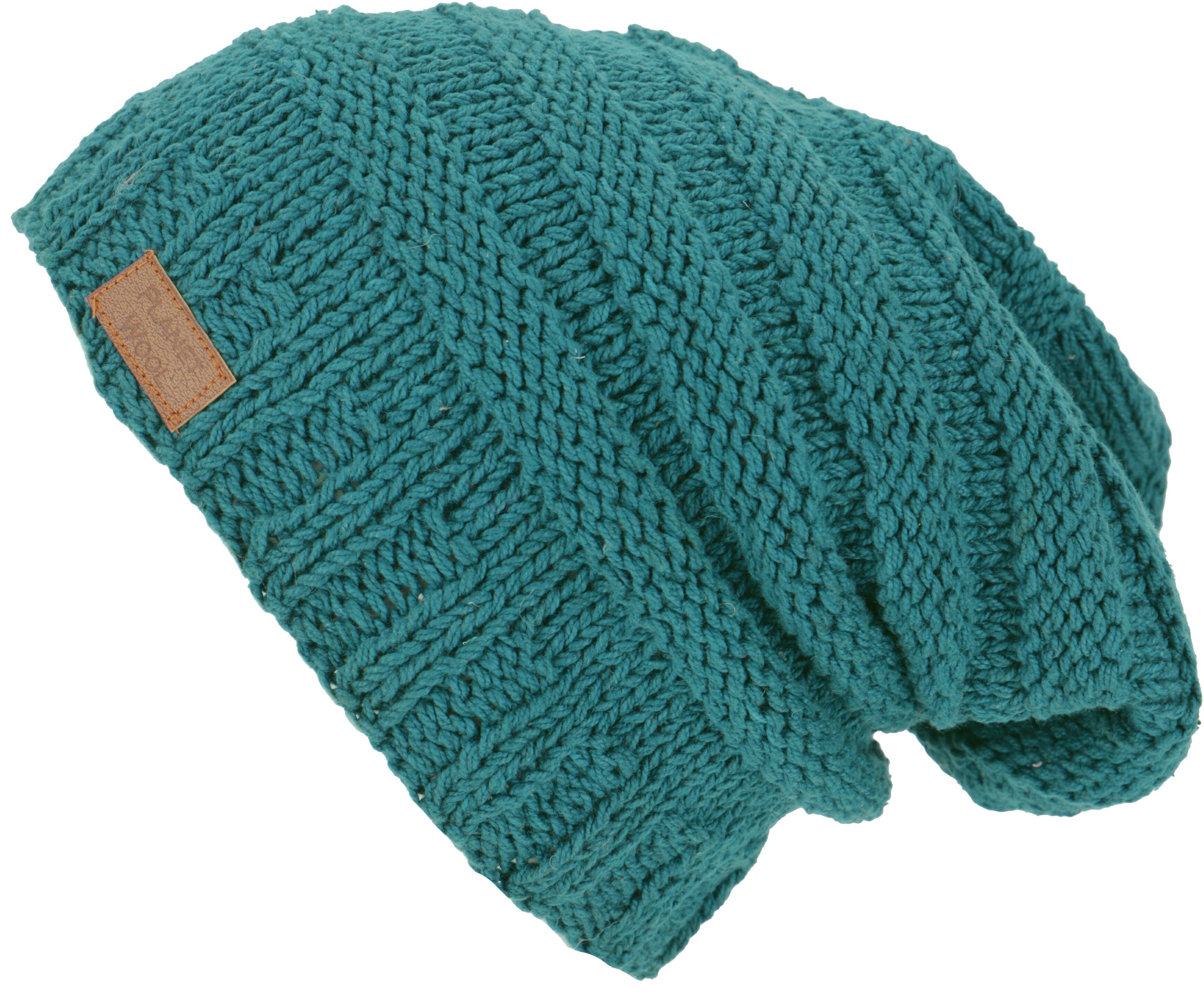 Guru-Shop Strickmütze Baumwoll Beanie, handgestrickte Dread günstig online kaufen