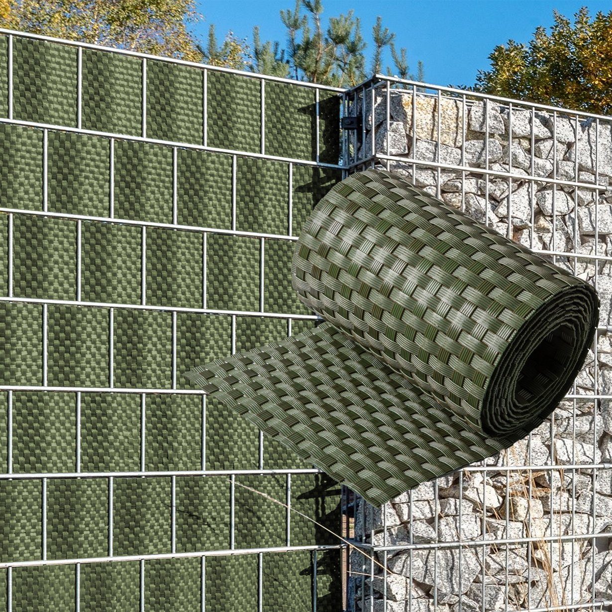 NYVI Sichtschutzstreifen Sichtschutzstreifen Privafence 255x19 cm günstig online kaufen