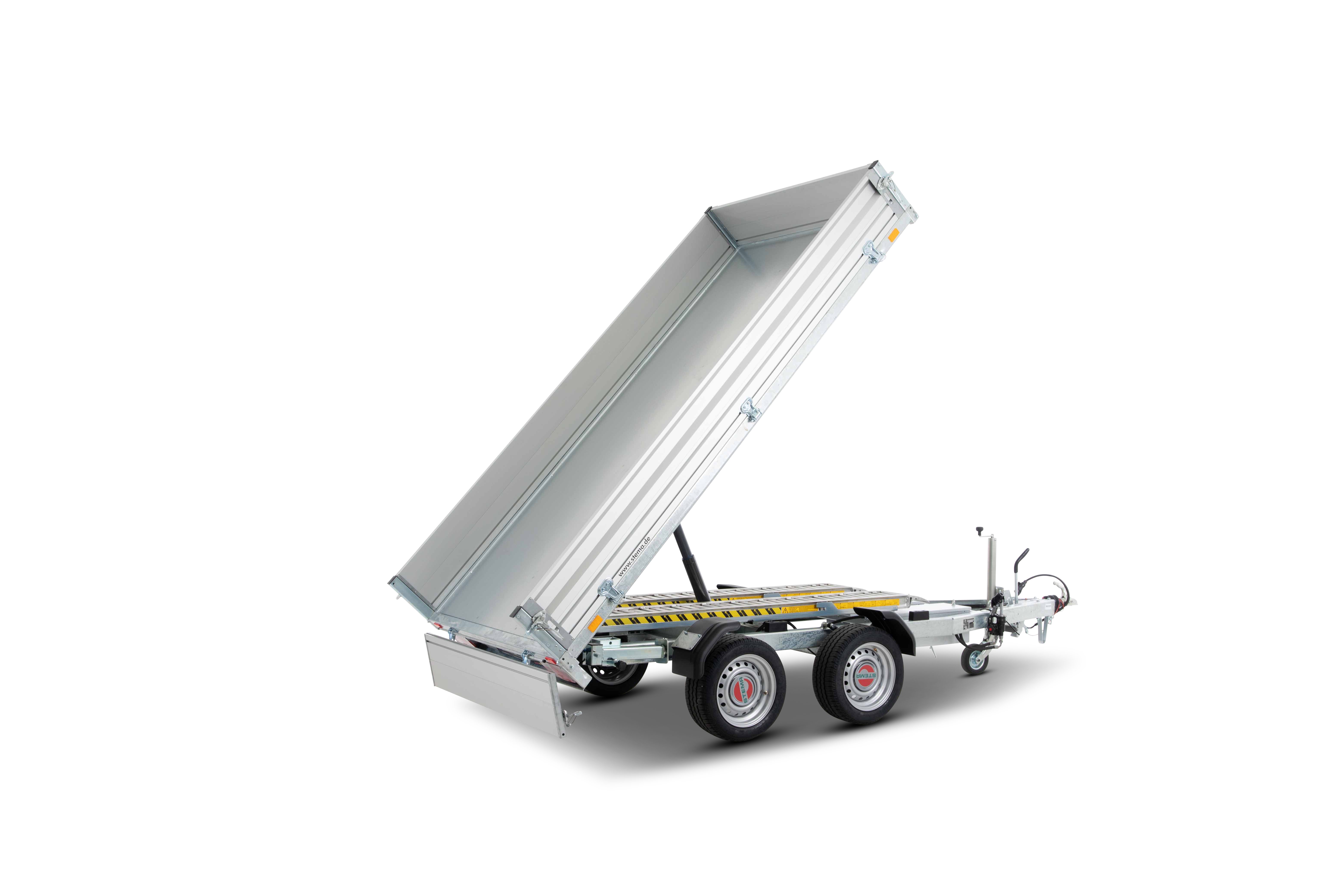 STEMA ROCKO Smart car trailer, max. 1870 kg, set, 2-piece, incl. mesh extension 66 cm