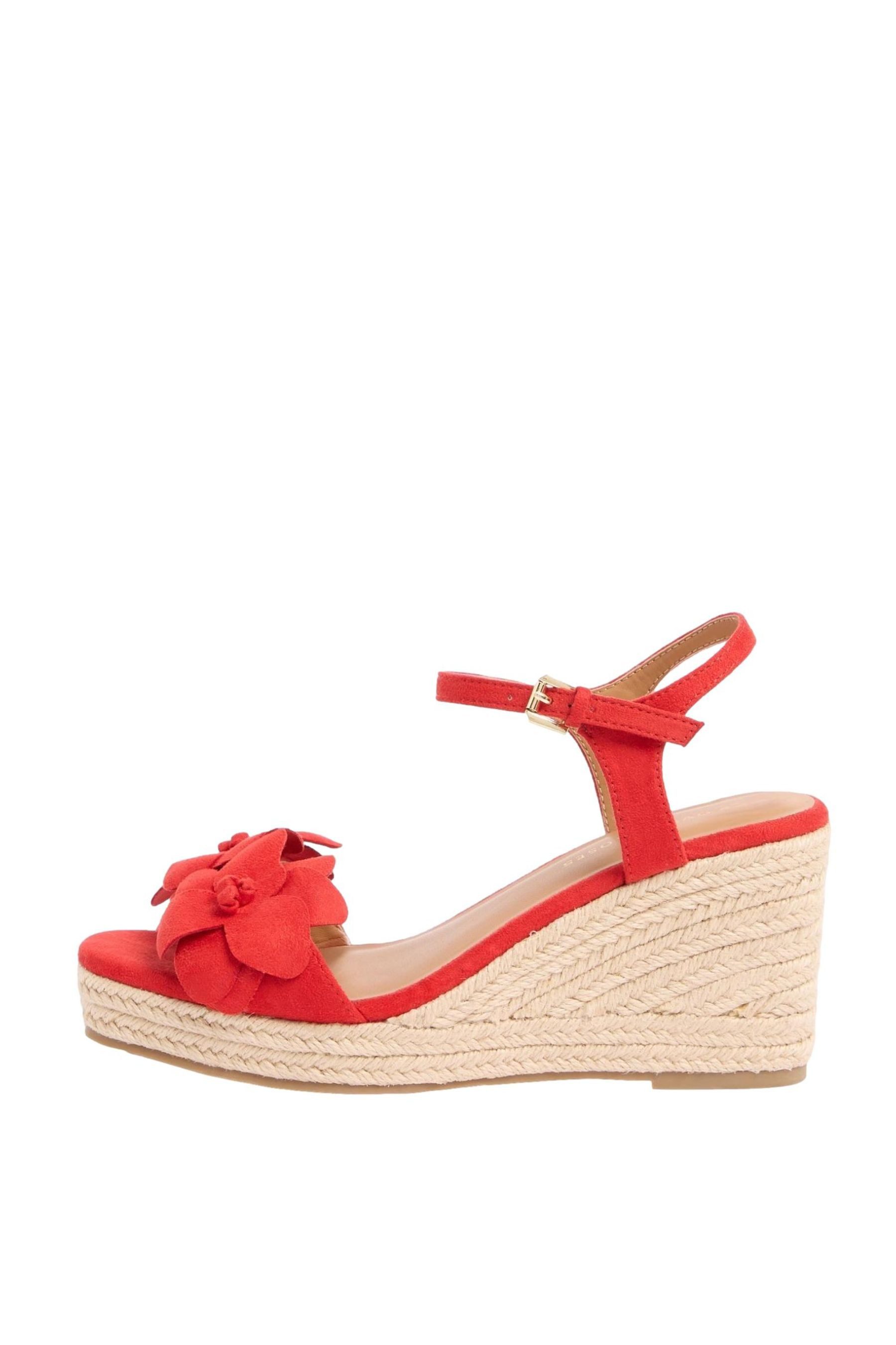 Love & Roses Love & Roses mittelhohe Keilabsatzschuhe Keilsandalette (1-tlg)