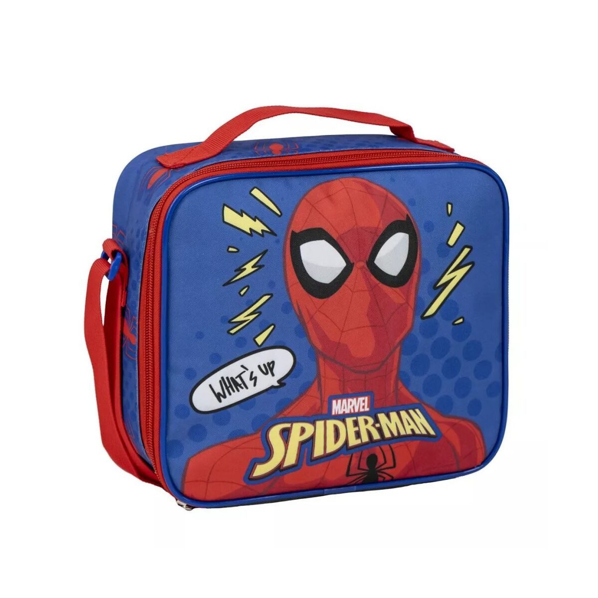 Spiderman Lunchbox Spiderman What's Up Thermo-Lunch-Tasche 22 cm, Polyester, (1-tlg)