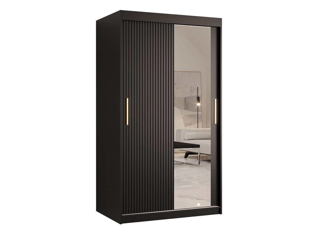 MIRJAN24 Kleiderschrank Riflo Slim 2 100 günstig online kaufen