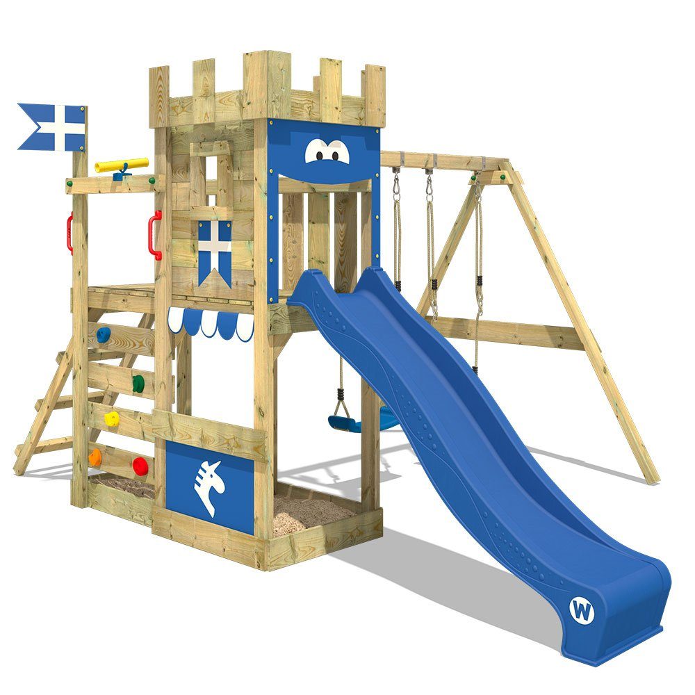 Wickey Spielturm »Ritterburg RoyalFlyer mit Schaukel & Rutsche