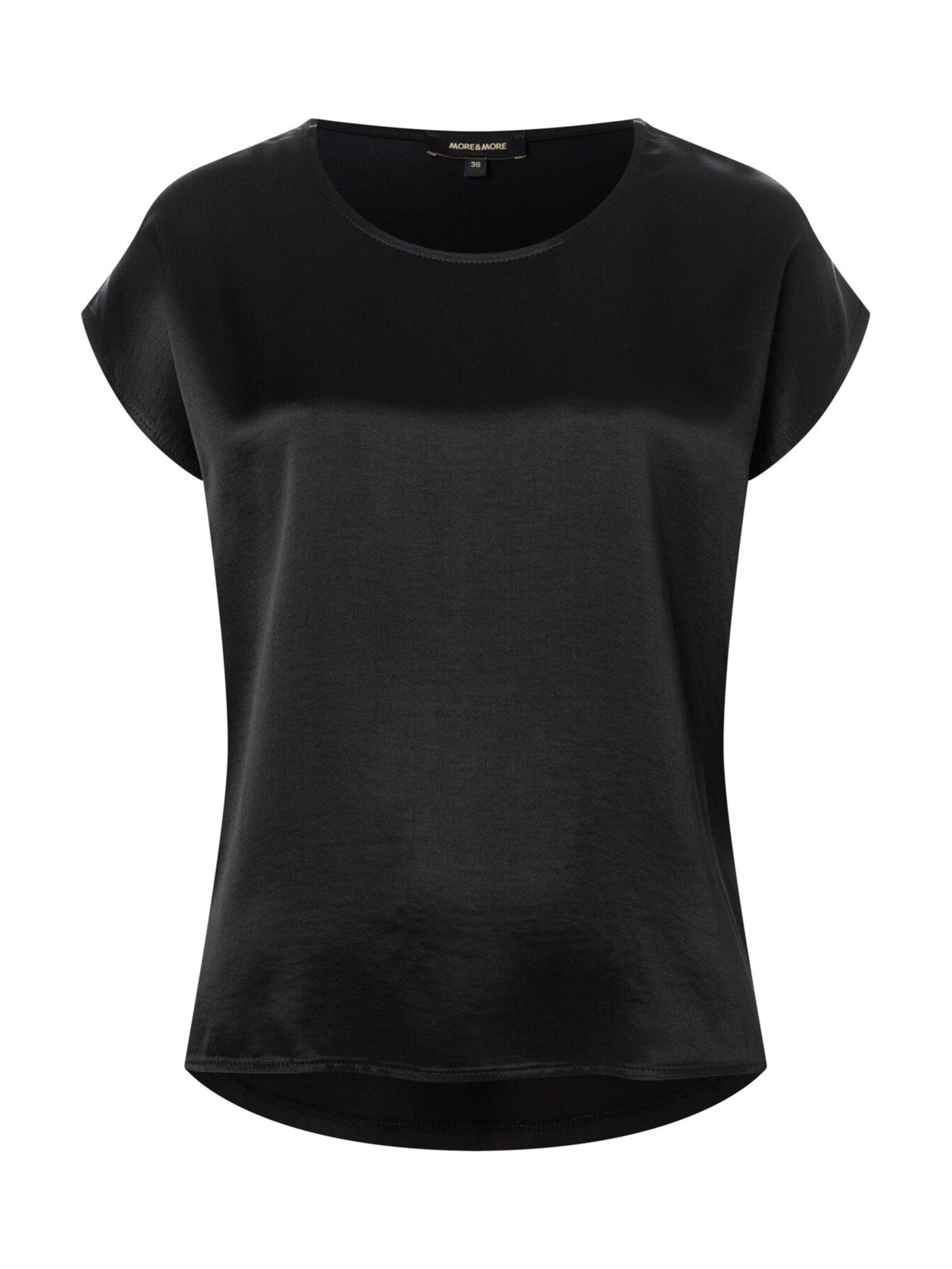 MORE&MORE Kurzarmshirt Blusenshirt günstig online kaufen
