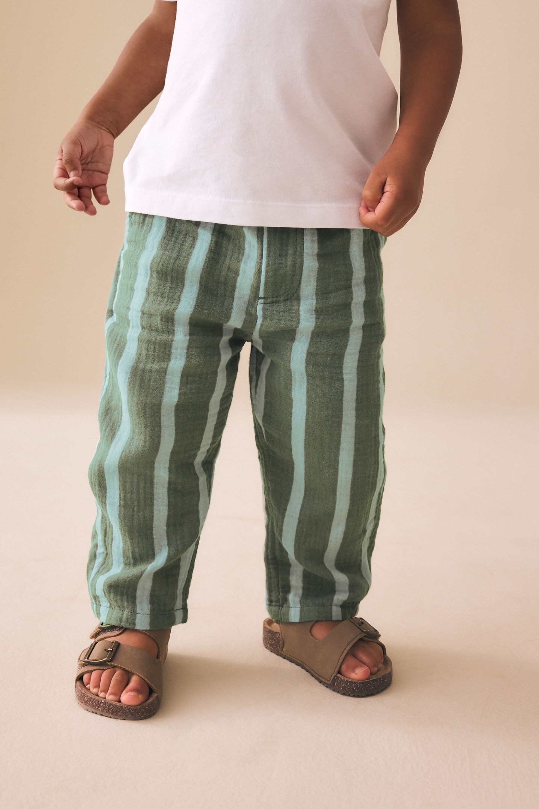 Next Schlupfhose Weiche, strukturierte Schlupf-Hose (1-tlg)