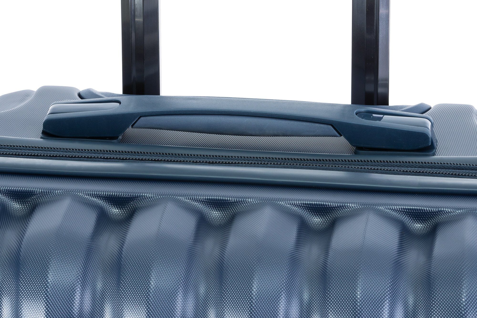 Travelhouse Hartschalen-Trolley Porto, 4 Rollen, Dehnfalte +15% Volumen, robuste Reißverschlüsse, große Rollen