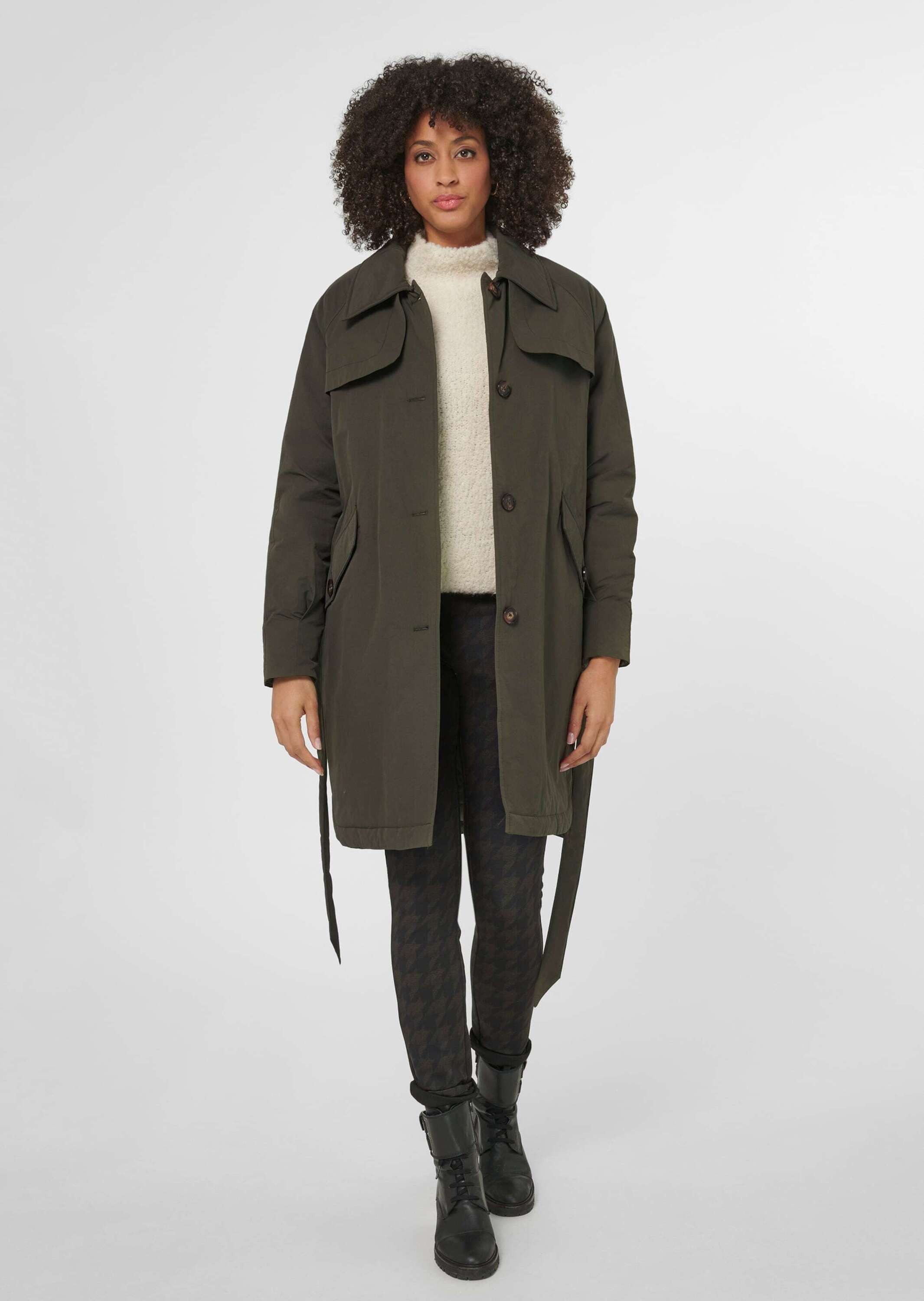 MADELEINE Kurzmantel Modischer Trenchcoat mit Warmfutter günstig online kaufen