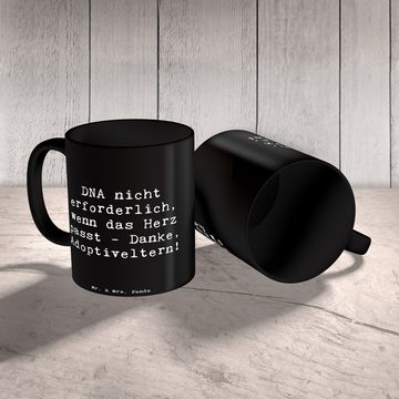 Mr. & Mrs. Panda Tasse Herzensangelegenheit - Schwarz - Geschenk, Kaffeetasse, Teetasse, Ges, Keramik, Einzigartiges Botschaft