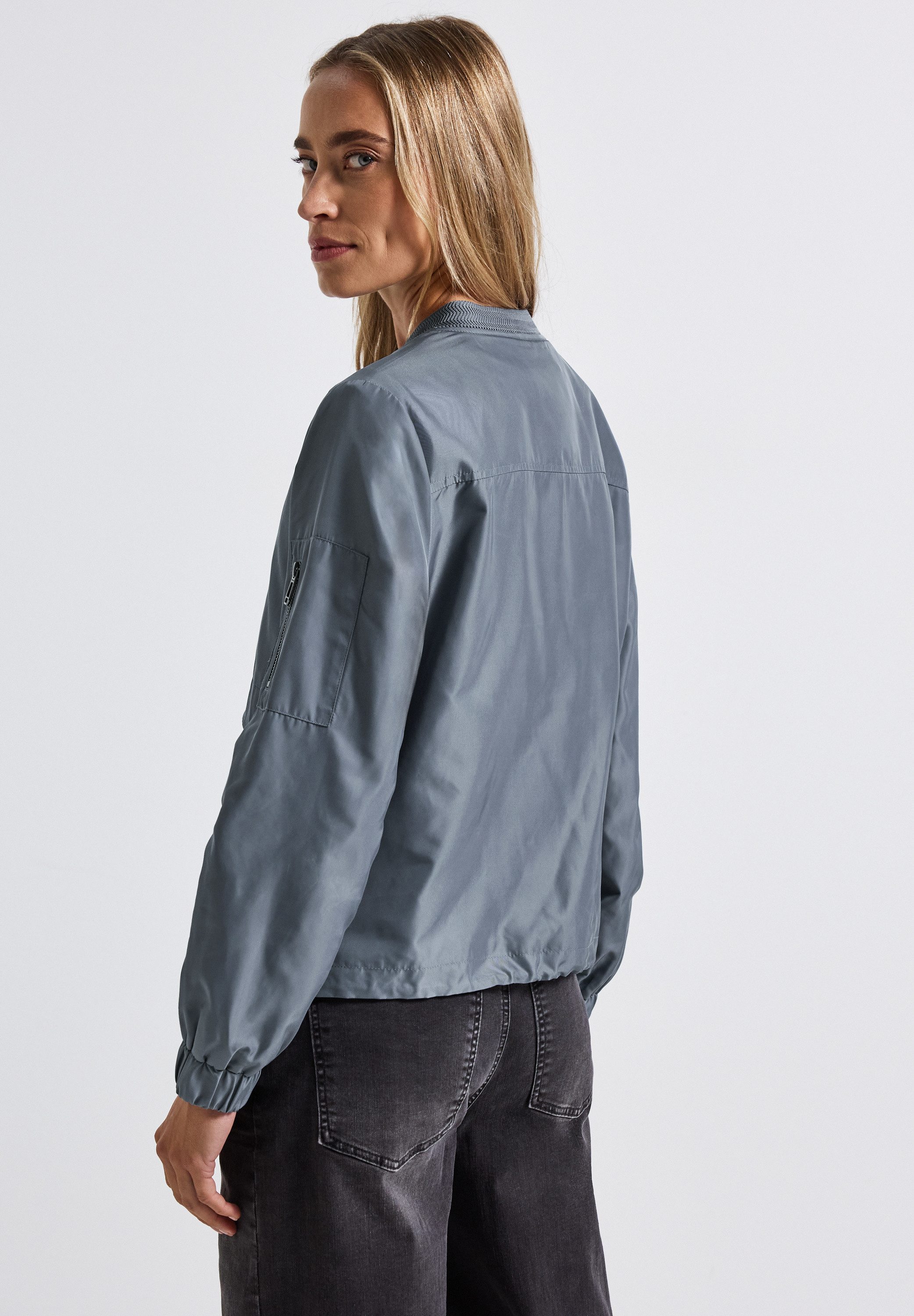 STREET ONE Blouson mit Elastikbund an den Ärmeln günstig online kaufen