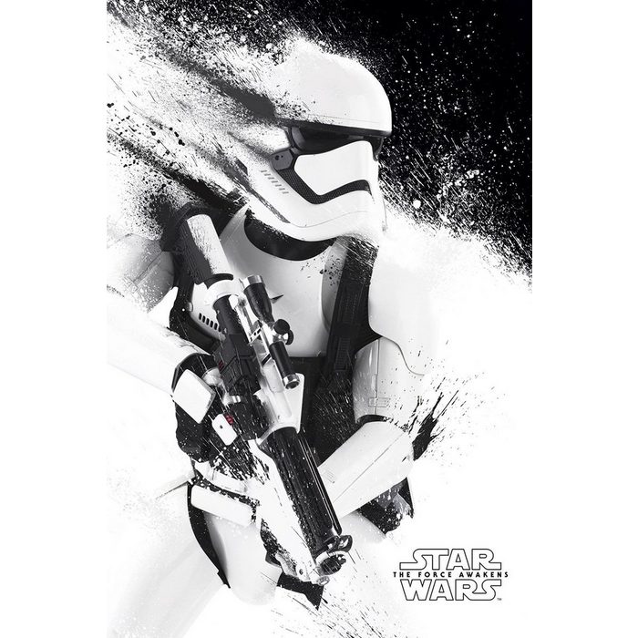 PYRAMID Poster Star Wars: Episode 7 Poster Stormtrooper Paint 61 x 91 5 cm