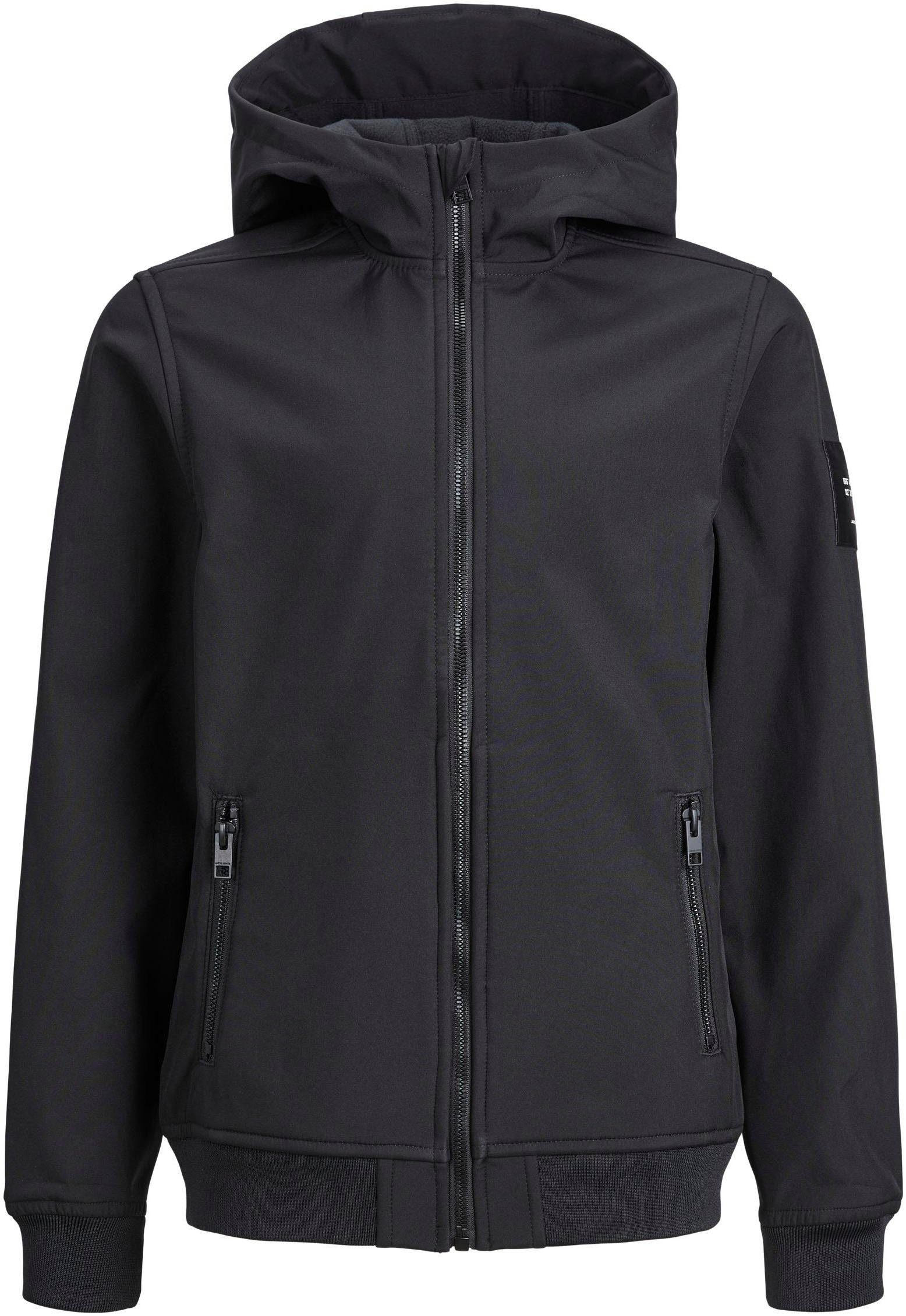 Softshelljacke JJEBASIC SOFTSHELL HOOD SN JNR