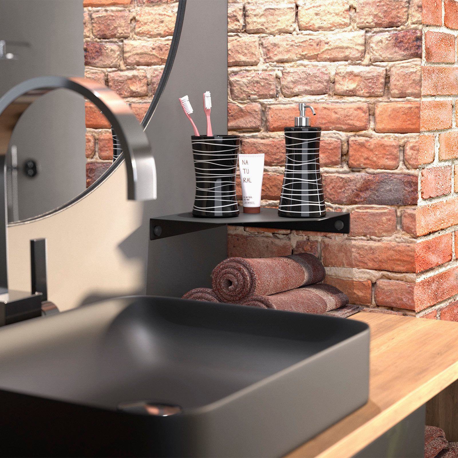 SO-TECH® Wandregal Wandboard HOVER 20/25 x 20/25 x 3 cm inkl. Befestigungss günstig online kaufen