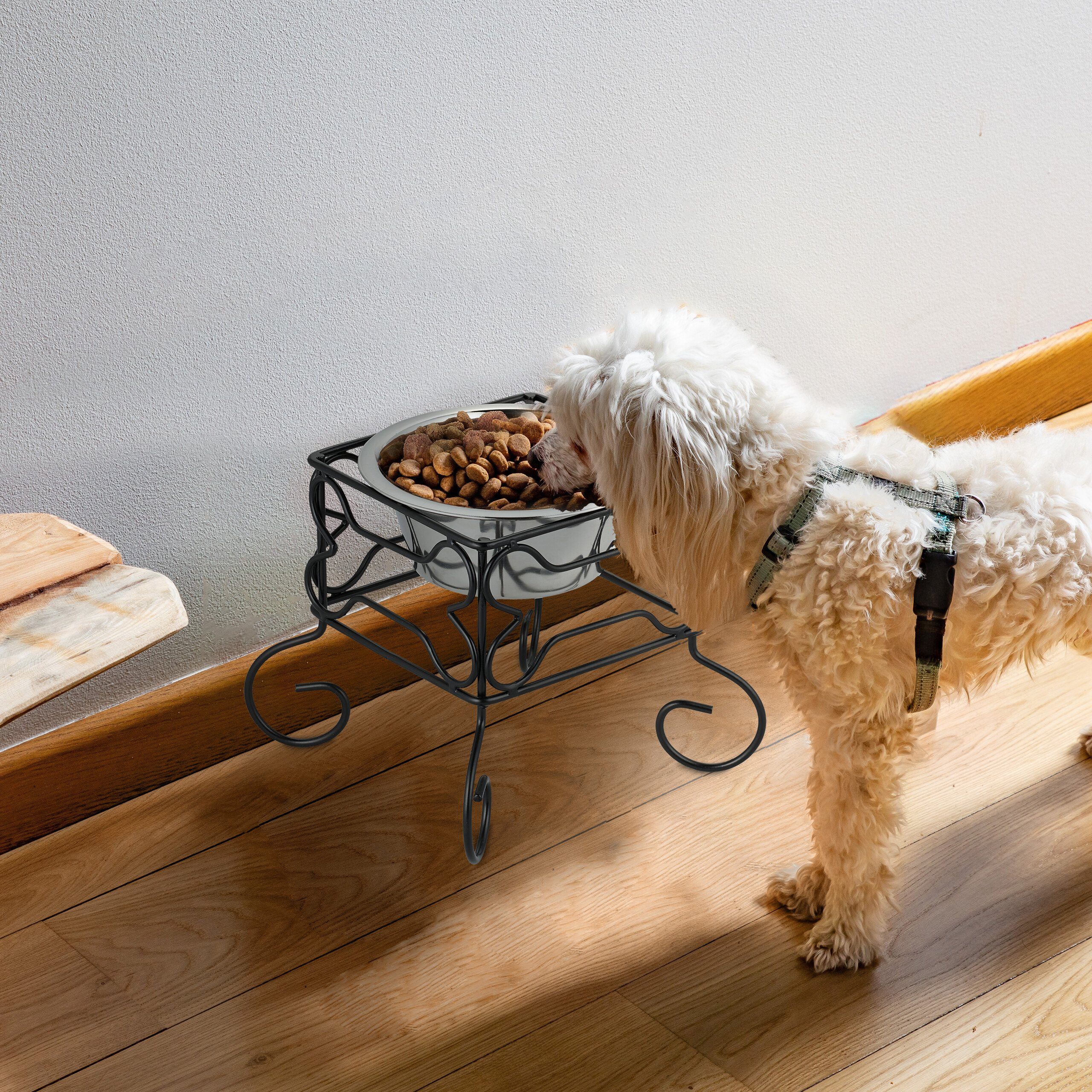 relaxdays Napf Erhöhter Hundenapf 700 ml