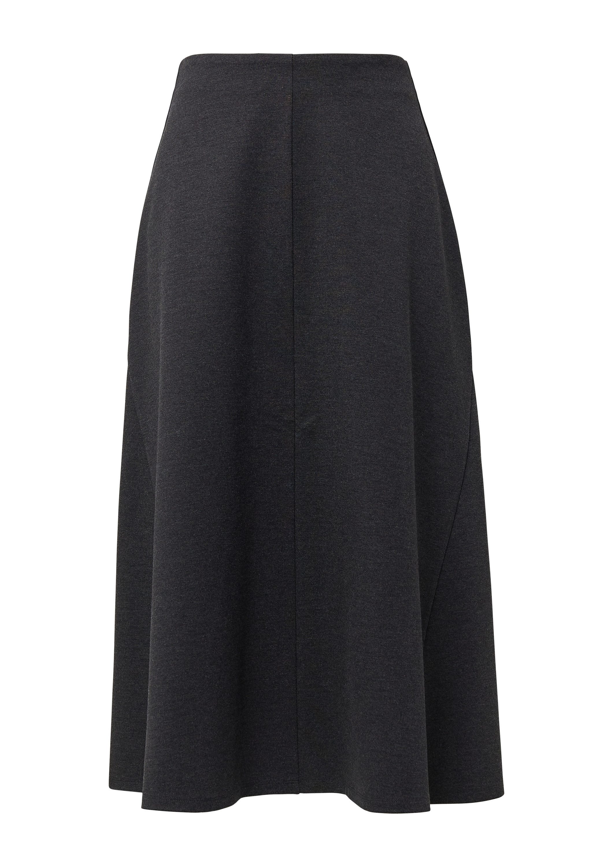 s.Oliver Maxirock Rock Ausgestellter Midi-Rock aus Interlockjersey günstig online kaufen