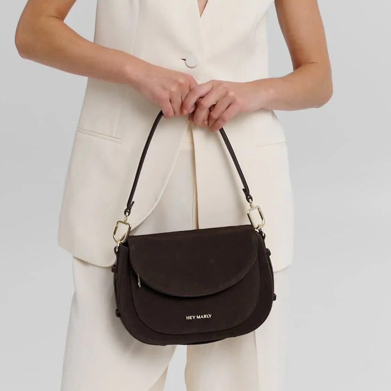 Hey Marly Handtasche Big Sister Suede