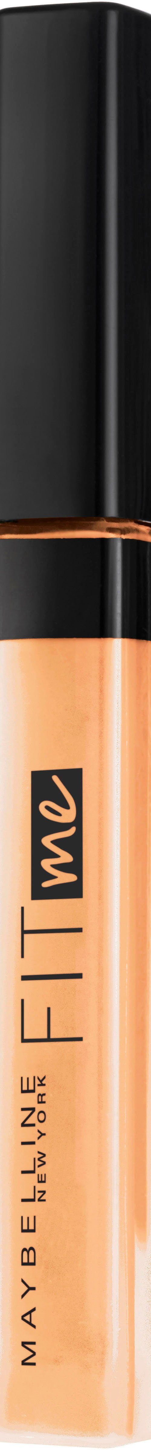MAYBELLINE NEW YORK Concealer FIT ME! CONCEALER, mit hoher Deckkraft, hellt dunkle Stellen unter den Augen auf