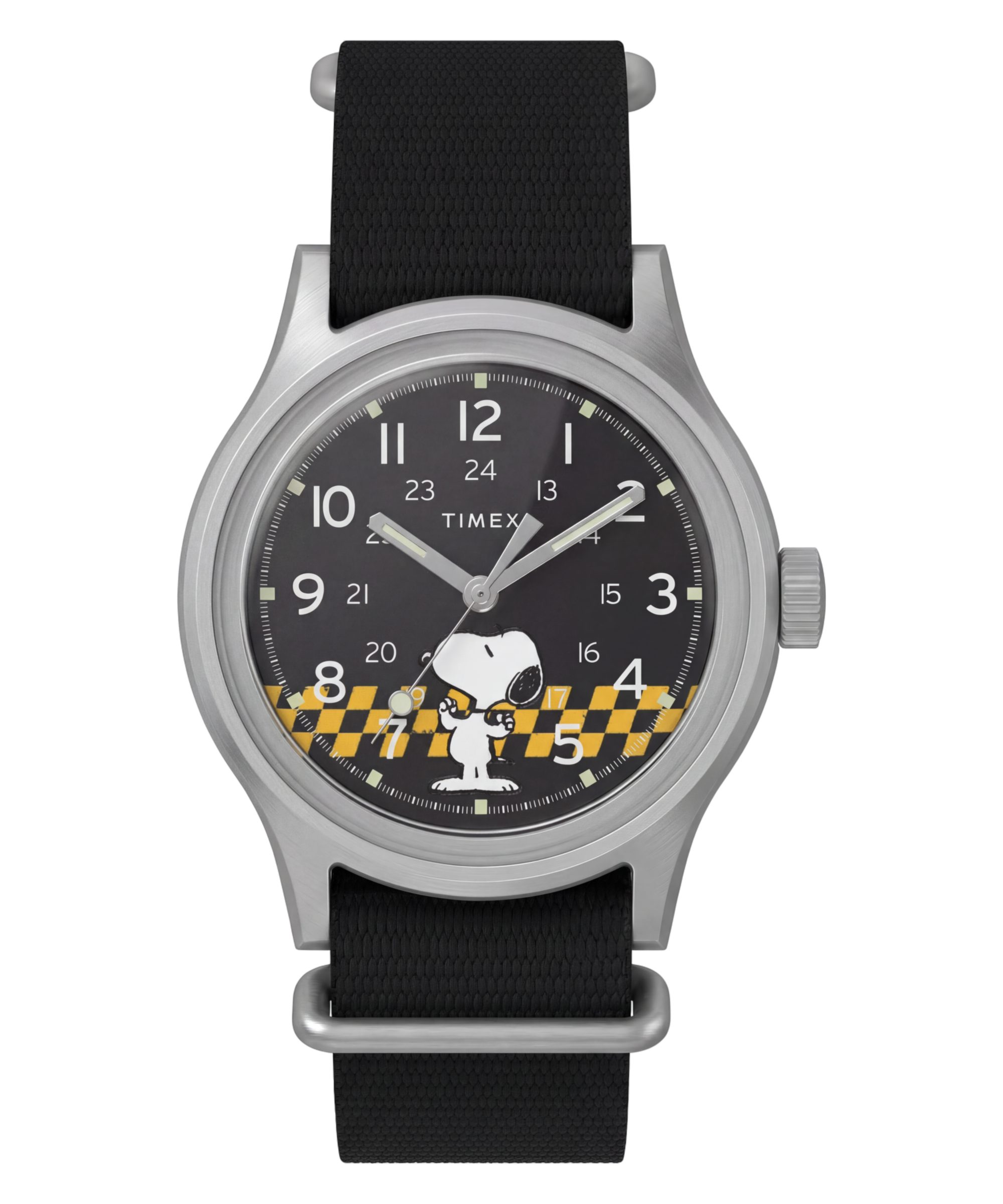 Timex Quarzuhr Peanuts MK1 Racing TW2Y85400AJ, Armbanduhr, Damenuhr, Herrenuhr, analog, Beleuchtung