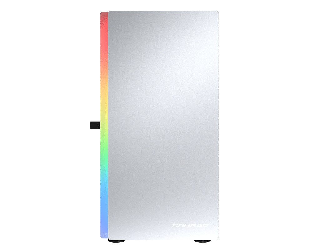 Cougar PC-Gehäuse PURITY RGB, Mini Tower, Weiß