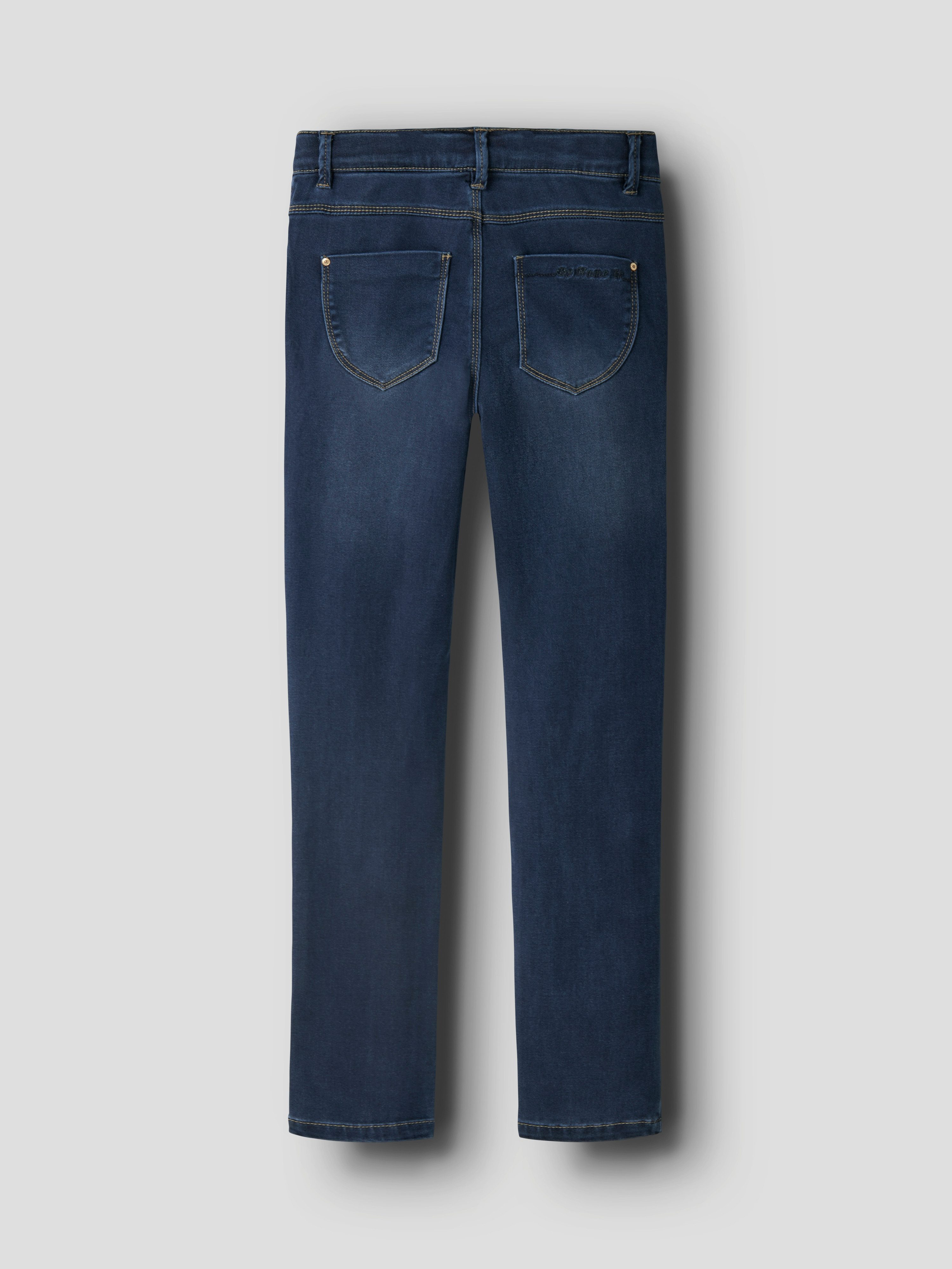Name It Jeansjeggings LEGGINGS – Extraeng mit hohem Komfort und Gürtelschlaufen unifarben, casual, extraeng, Denim/Jeans