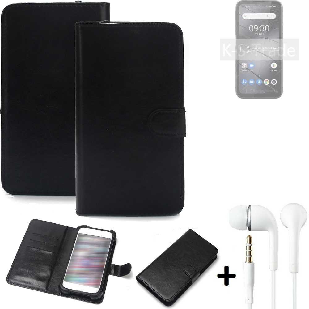 K-S-Trade Handyhülle für Gigaset GX6, Wallet Case Handyhülle Schutzhülle Flip cover Flipstyle Tasche
