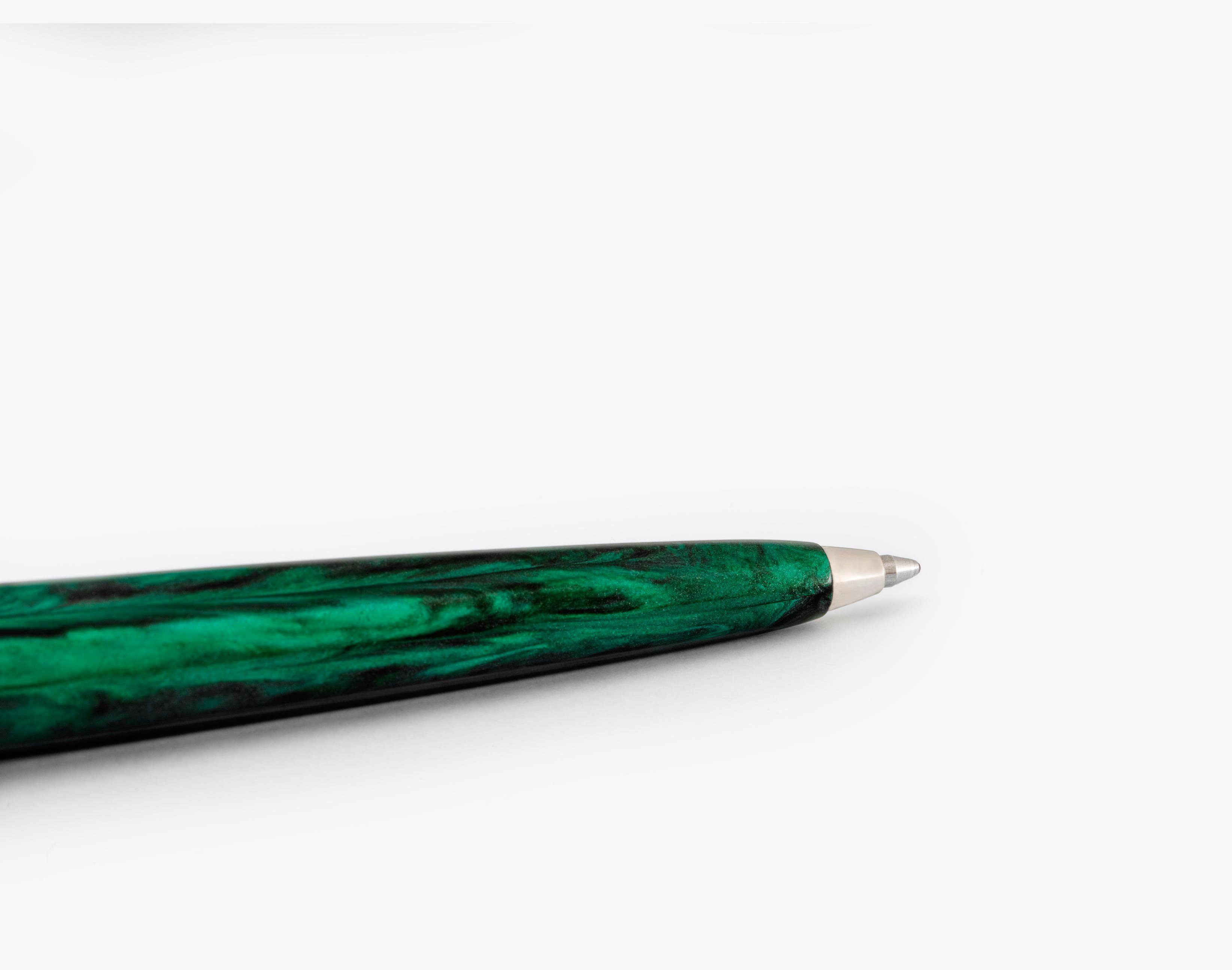 Kugelschreiber Ballpoint (kein Visconti Resin Mirage Set) Emerald Kugelschreiber Visconti Acryl grün,