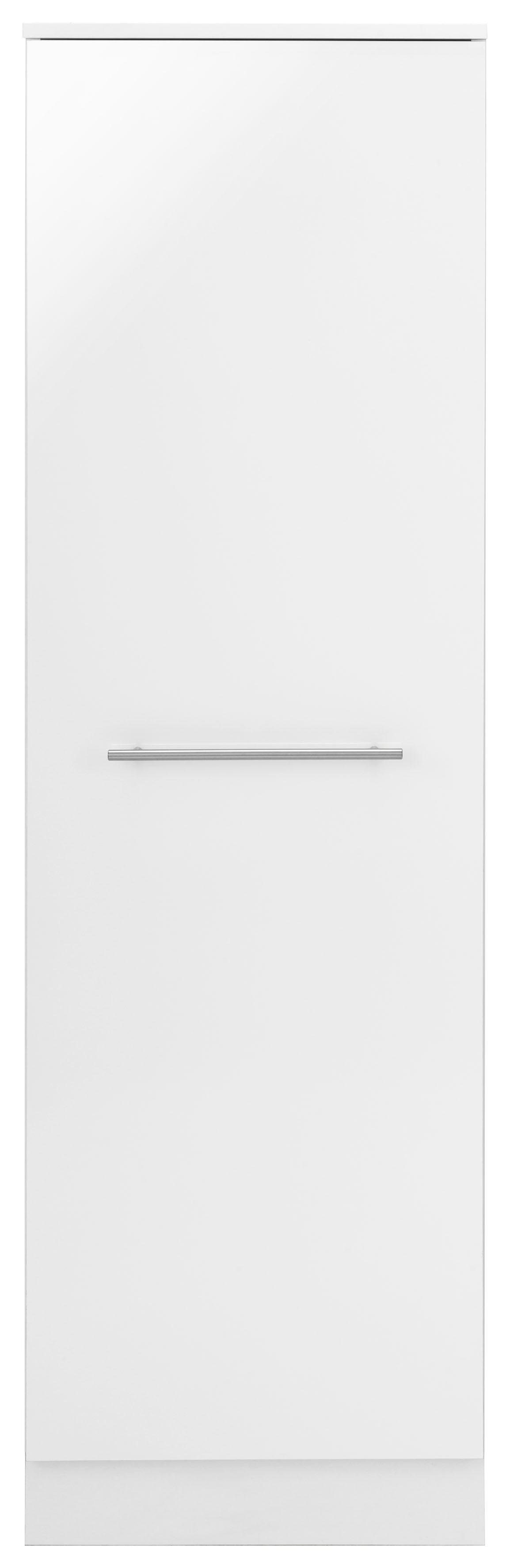 Flexi2 Seitenschrank wiho Küchen Glanz/weiß weiß