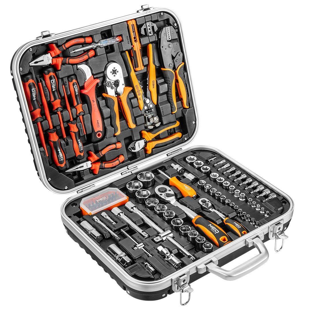 TRIZERATOP Werkzeugset Elektriker Werkzeug im VDE Tlg (Komplett-Set) 108 Werkzeugkoffer
