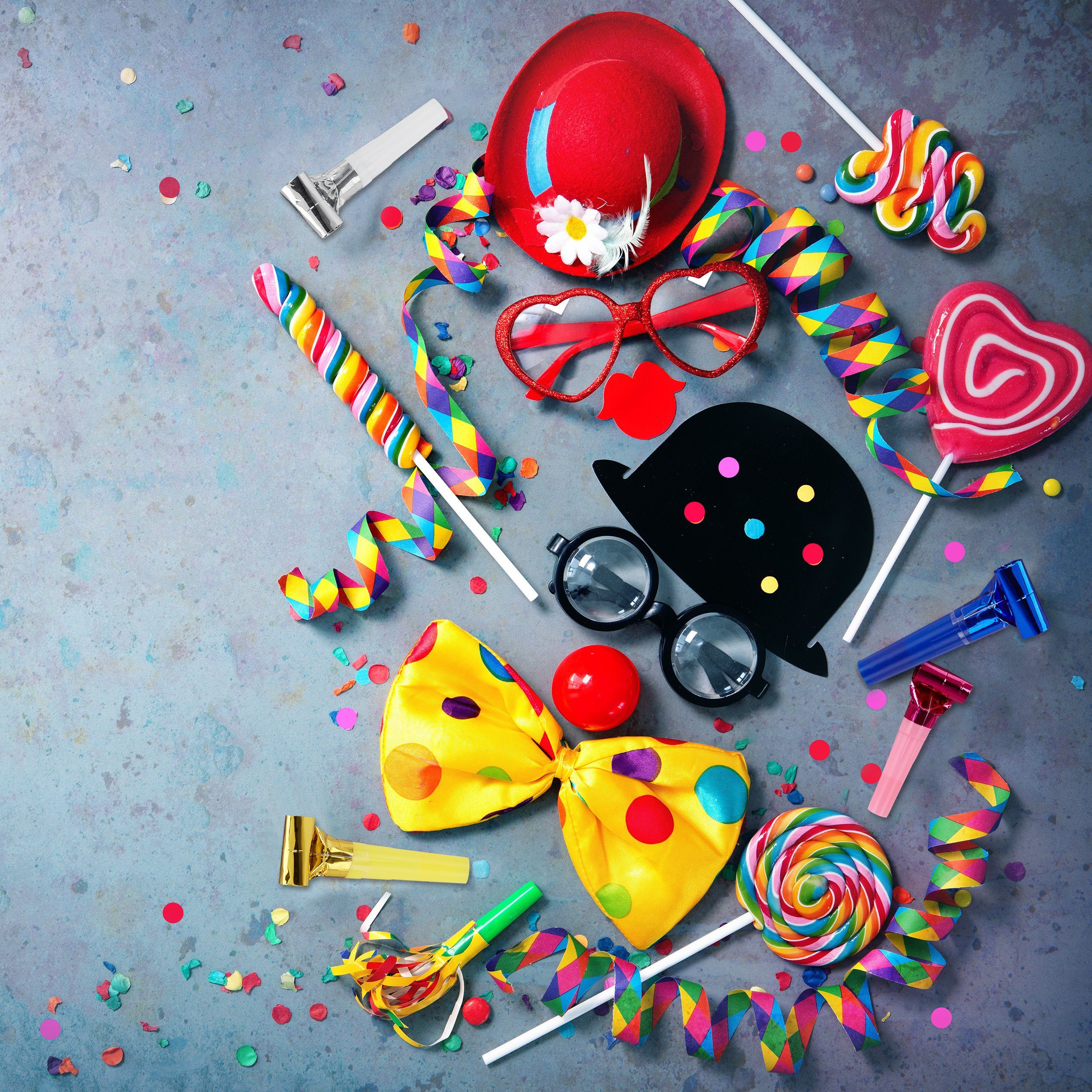 relaxdays Spielzeug-Musikinstrument Partytröten 50er Pack, Gold günstig online kaufen