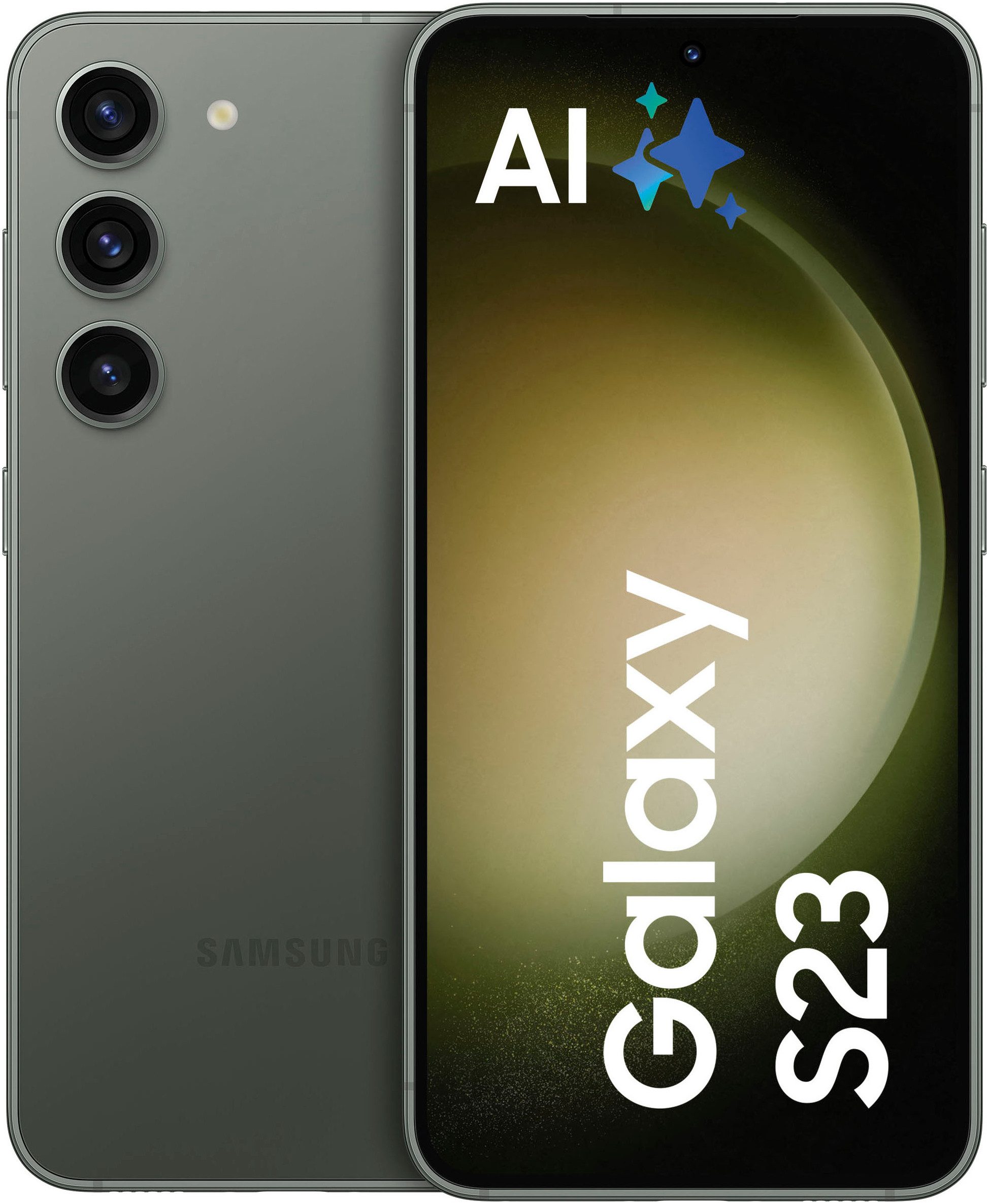 Samsung Galaxy S23, 128 GB Smartphone (15,39 cm/6,1 Zoll, 128 GB Speicherplatz, 50 MP Kamera)