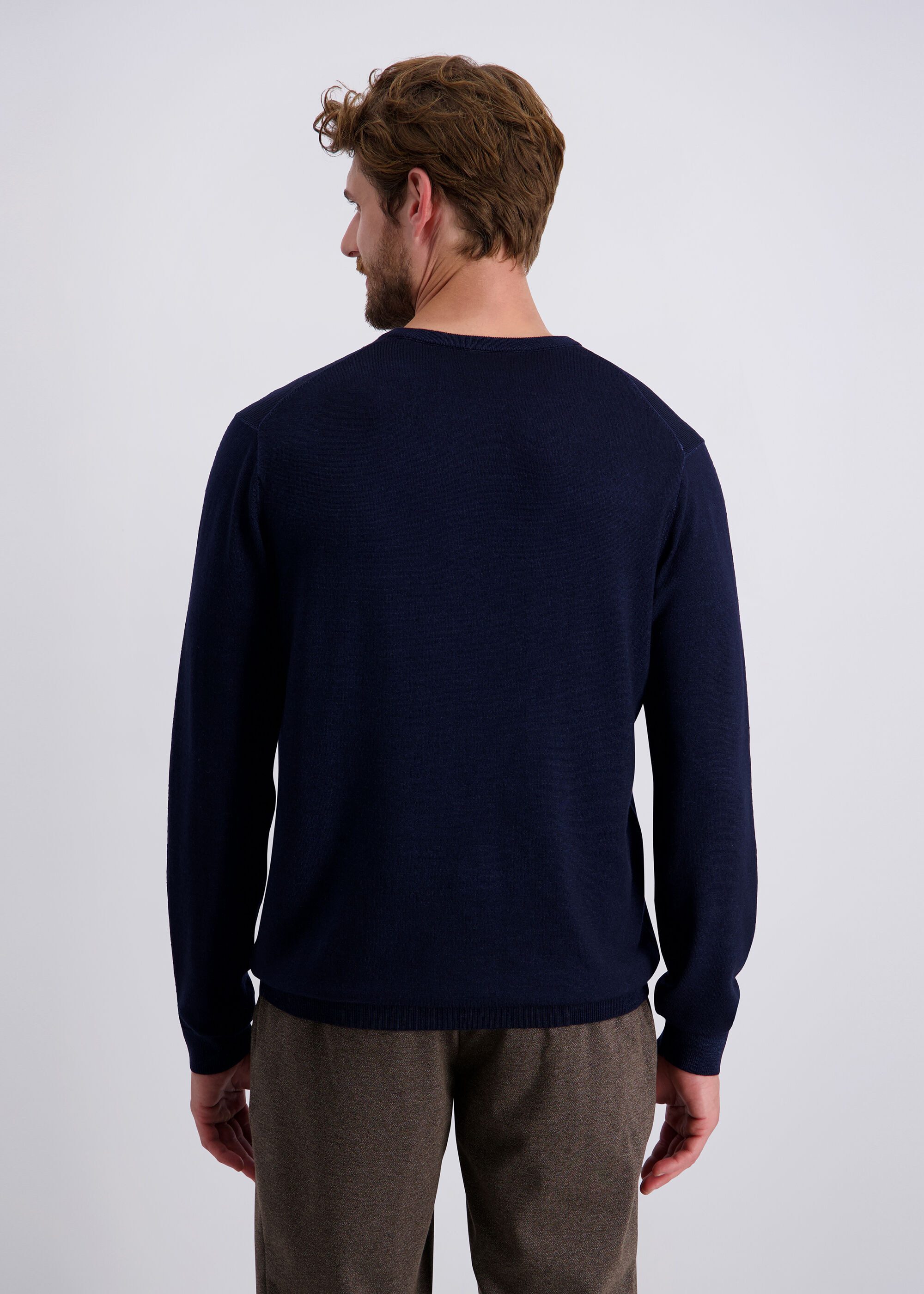 Pierre Cardin V-Ausschnitt-Pullover aus 100% Wolle