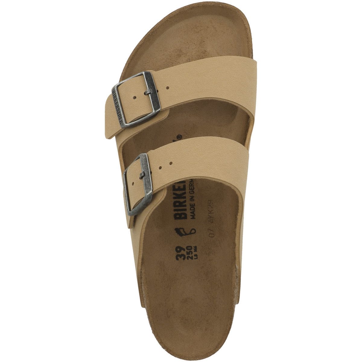 Birkenstock Arizona Birko-Flor Nubuk normal Unisex Erwachsene Sandale Sandaletten, Sommerschuhe, Badeschuhe, Riemchen, Schlappen