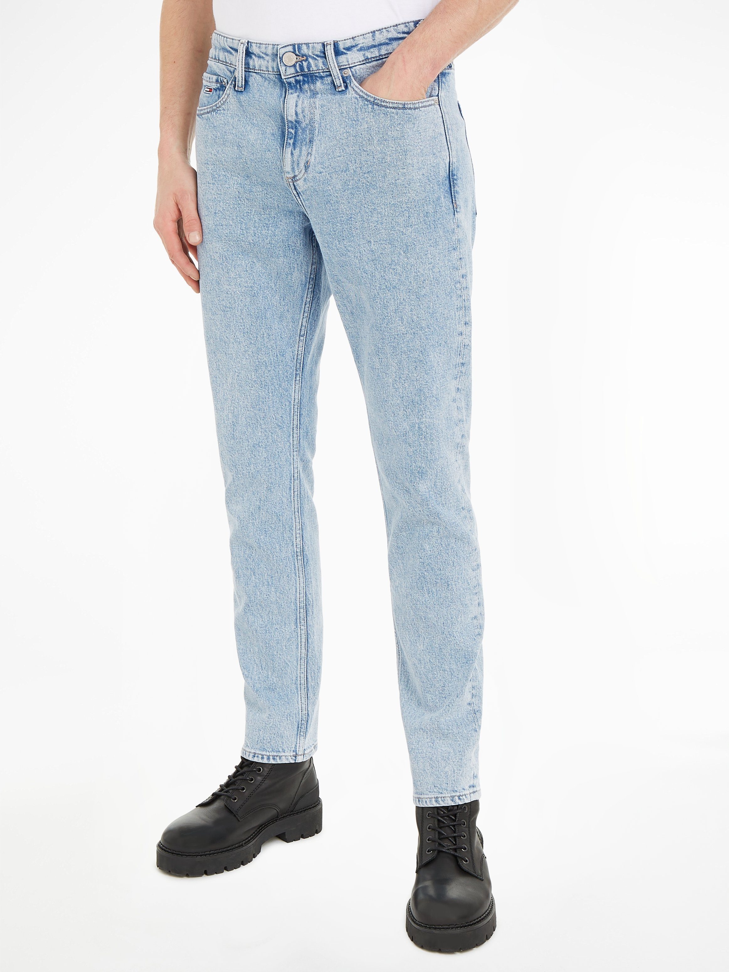 Tommy Jeans Slim-fit-Jeans SCANTON Y im 5-Pocket-Style Denim Light
