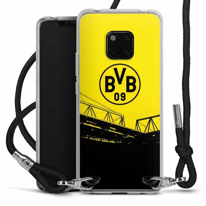 DeinDesign Handyhülle Borussia Dortmund BVB Fanartikel Stadion Schwarz-Gelb - BVB Huawei Mate 20 Pro Handykette Hülle mit Band Case zum Umhängen
