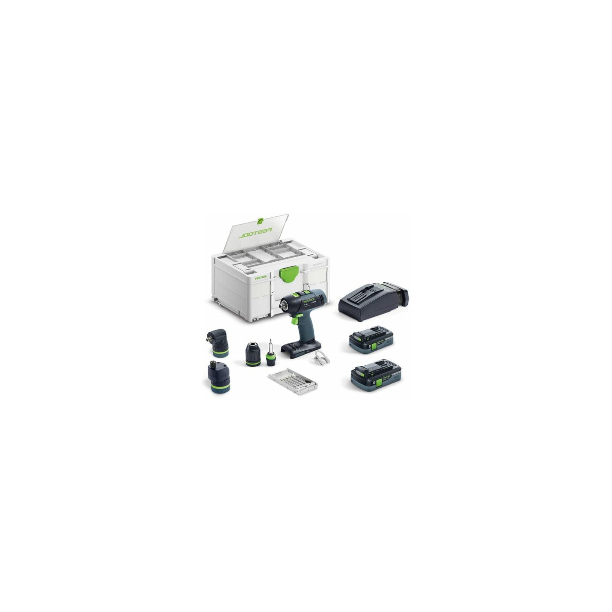 FESTOOL Festool Akku-Bohrschrauber T 18+3 HPC 4,0 I-Set