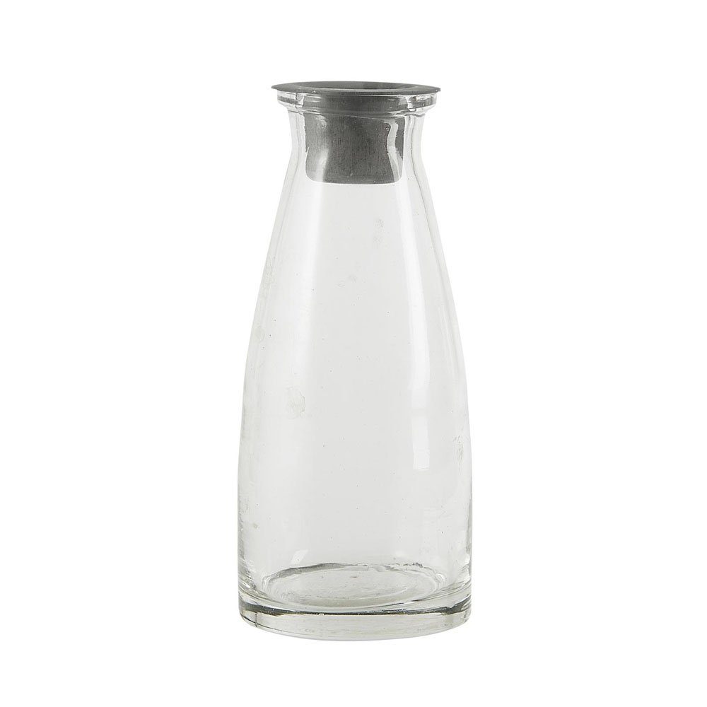 Ib Laursen Teelichthalter Kerzenhalter FILL IT klar aus Glas H13cm Glasvase befüllbar mit Kerzenaufsatz. € 5,95
