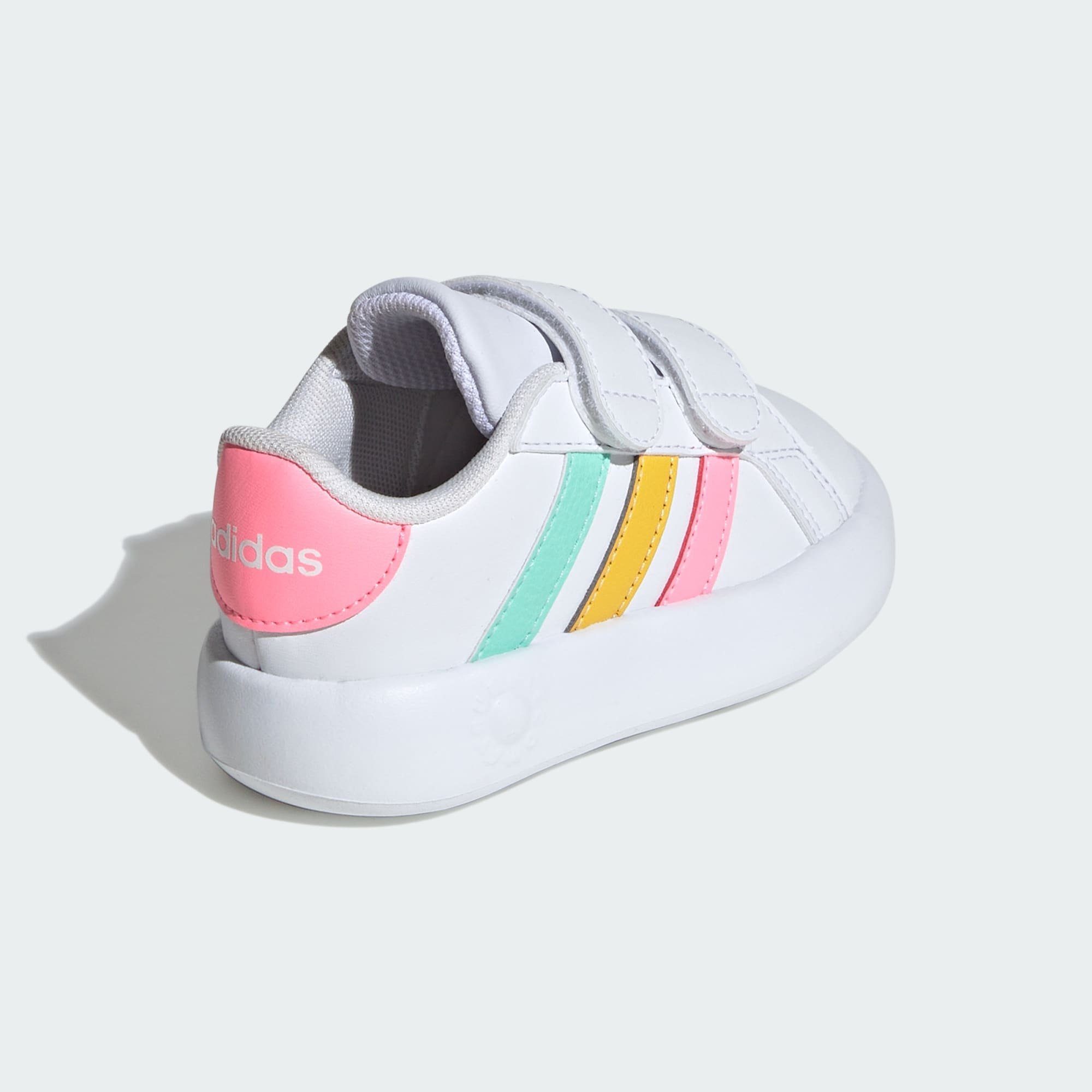 Mint Sneaker / Pulse GRAND adidas 2.0 Pink COURT Sportswear / Cloud KIDS SCHUH White Beam