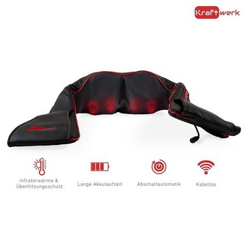Axion Massagepistole + Nackenmassagegerät-Bundle: Massagepistole und Shiatsu Massagegerät, 2-tlg., ideales Geburtstagsgeschenk