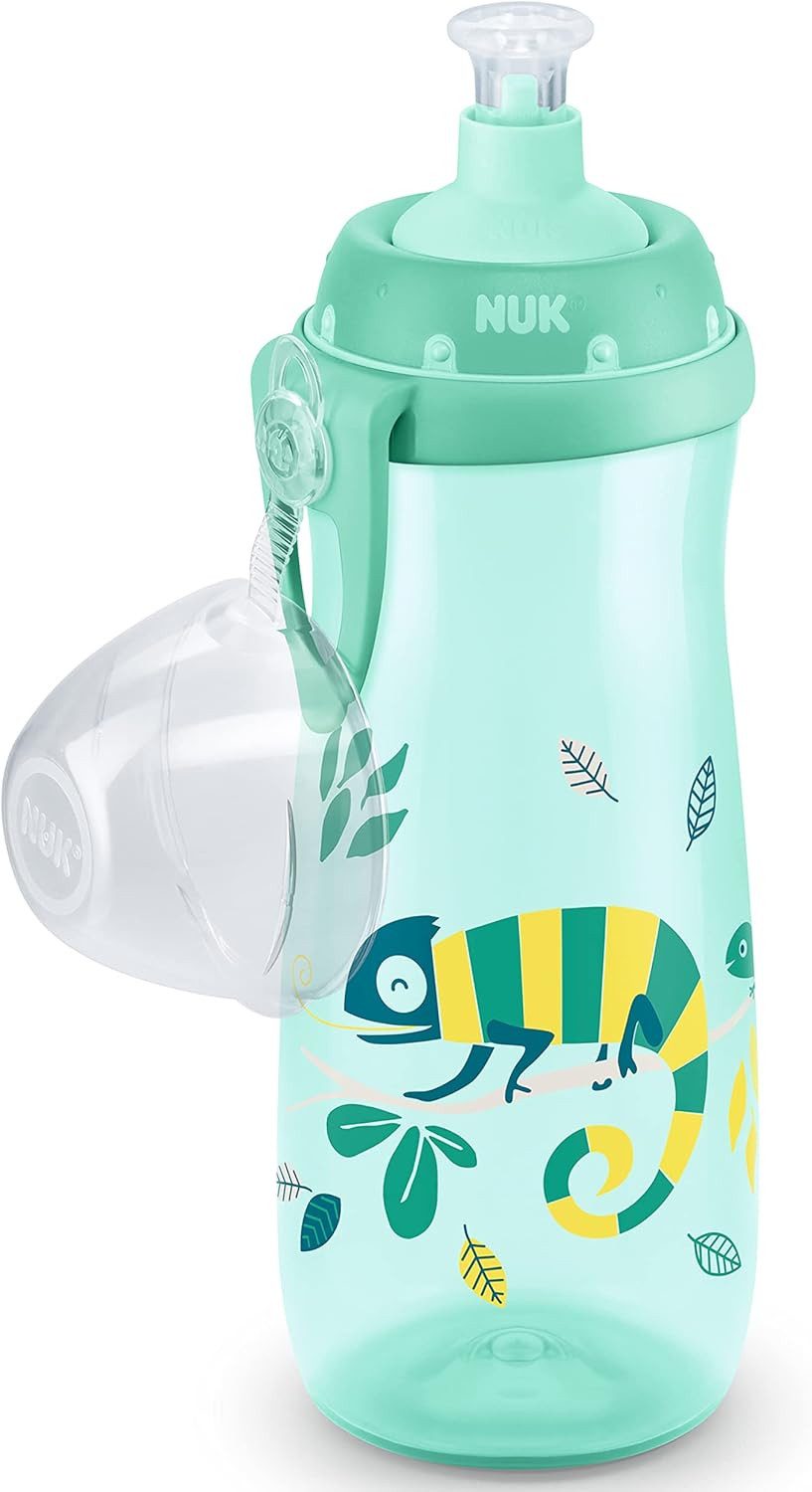 NUK Trinkflasche NUK Sports Cup 450ml – Farbwechsel Design, Für Jungen