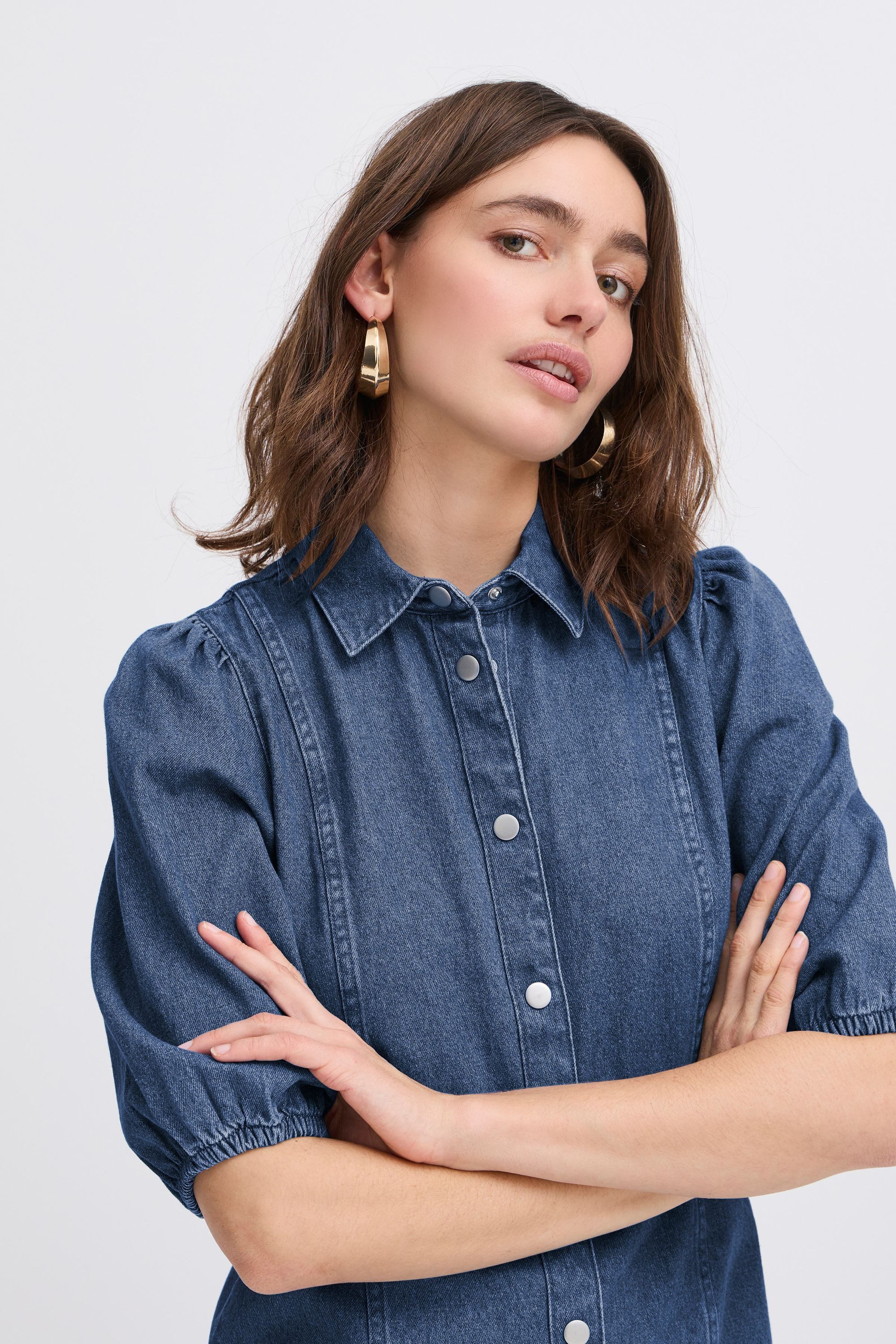 b.young Jeanskleid Denimkleid BYKAPUCA