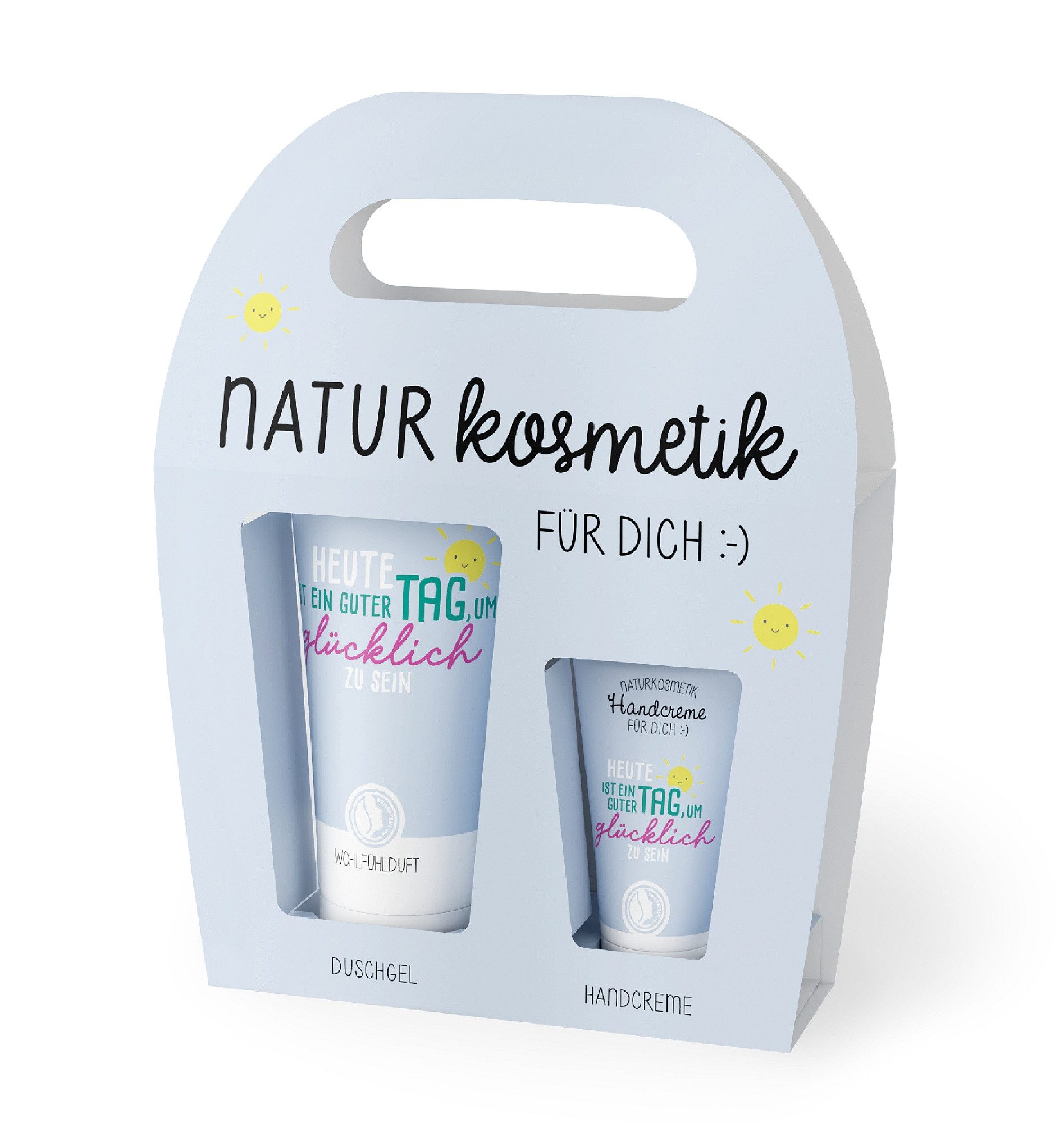 La Vida Duschgel Kosmetikset Duschgel Handcreme Naturkosmetik Geschenk Blau 1292731
